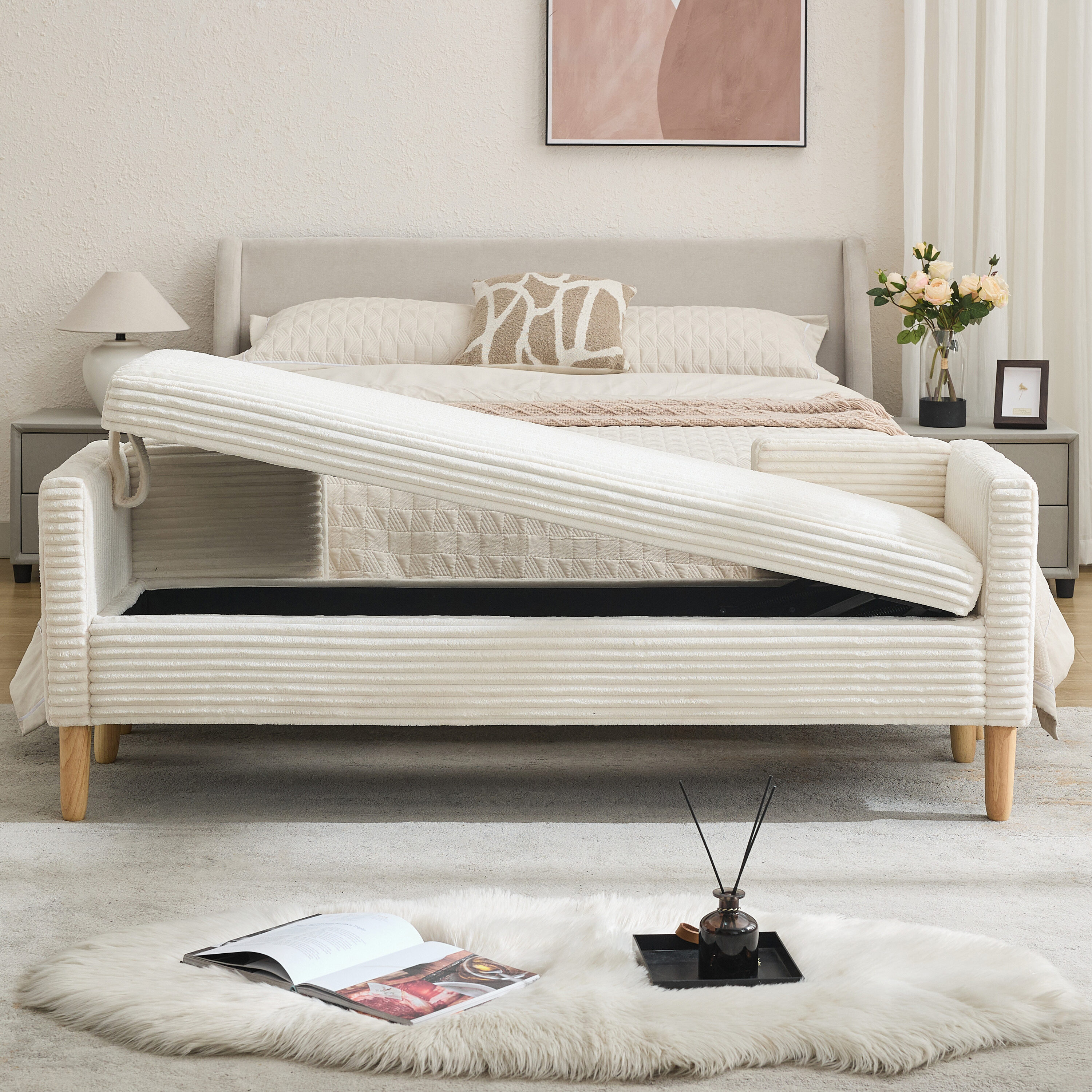 Hrinhom HC-S4112-IVORY bench - View #5