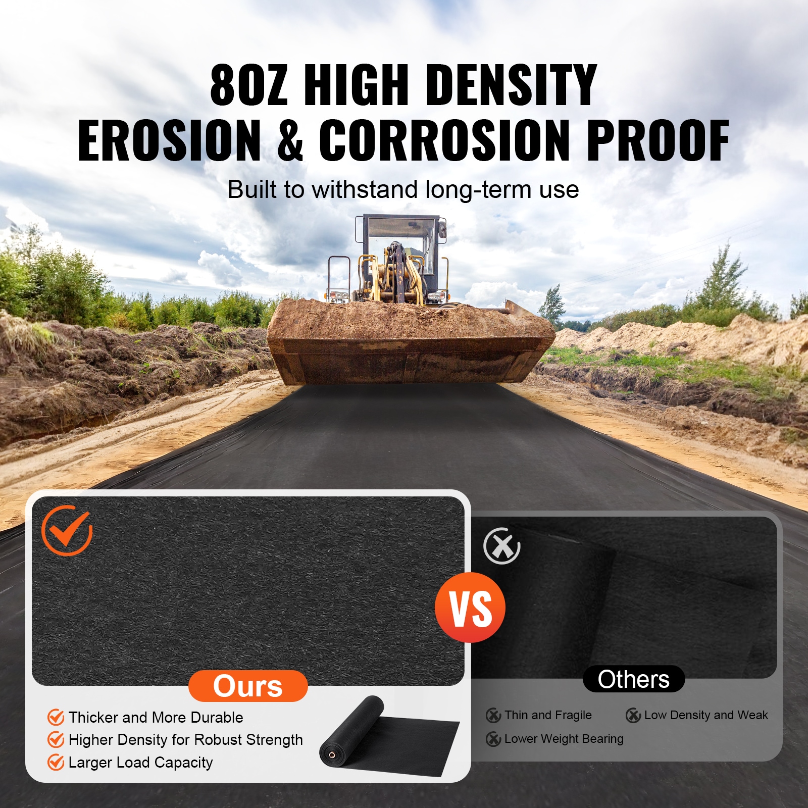 VEVOR WFB650FT80ASNTIWAV0 Landscape-Fabric - View #9