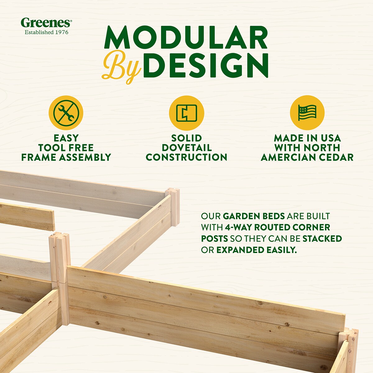 Greenes Fence RCUSB8X12CG Raised-Garden-Beds - View #6