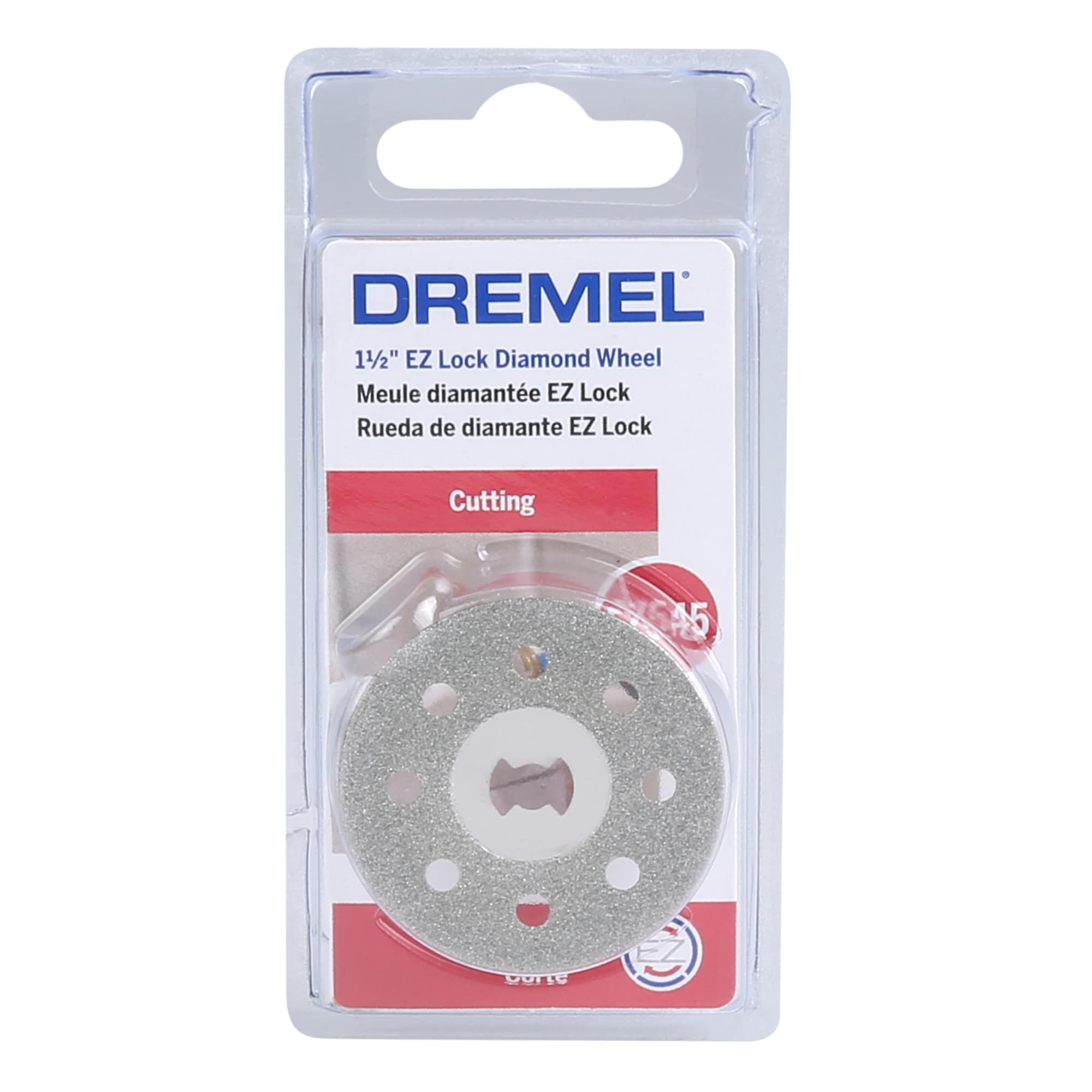 Dremel EZ Lock Diamond Grit 1-1/2-in Cutting Wheel Accessory
