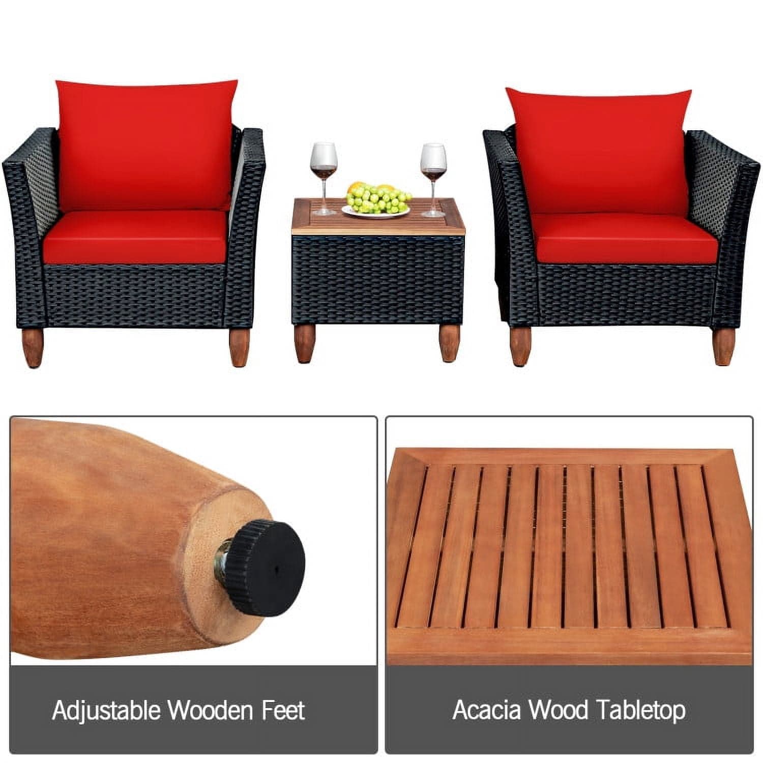 Choco Moon 5354561424498 Patio-Conversation-Sets - View #5