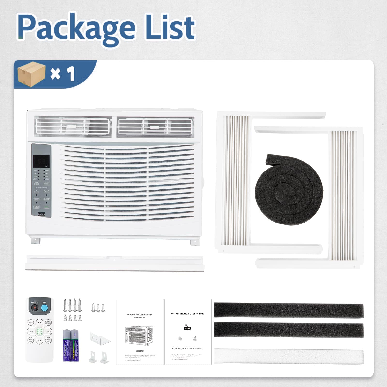  ACB-2607A Window-Air-Conditioners - View #2
