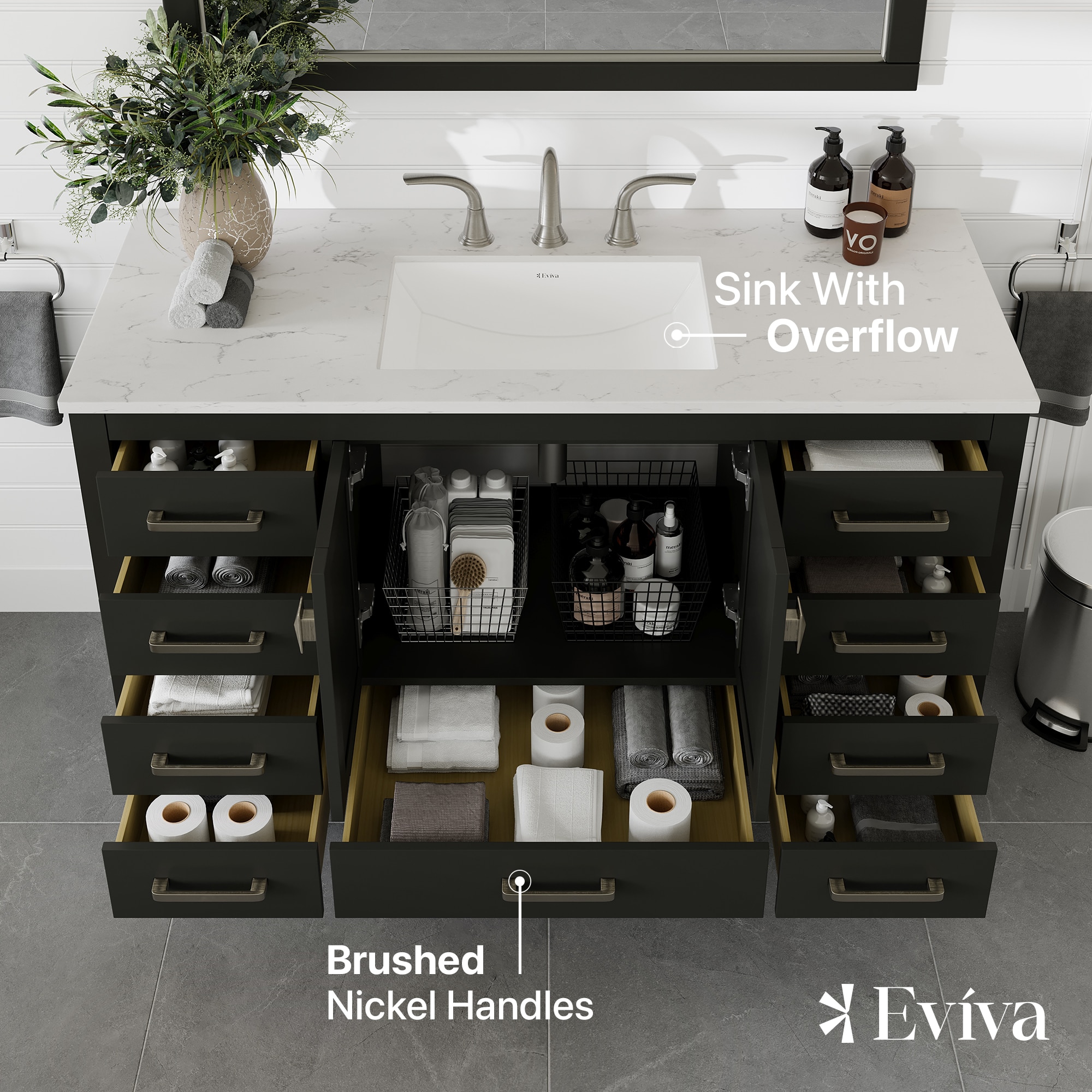 Eviva EVVN412-54ES-Q Bath-Vanity-Combo - View #3