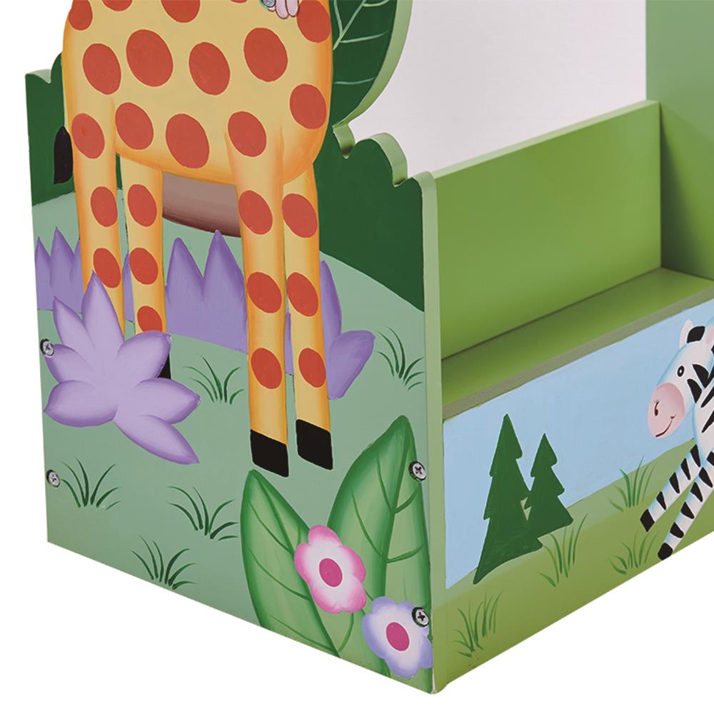 Sunny Safari Kids Toy Organizer with 6 Combo Bins and Extra Storage Fantasy Fields Green 