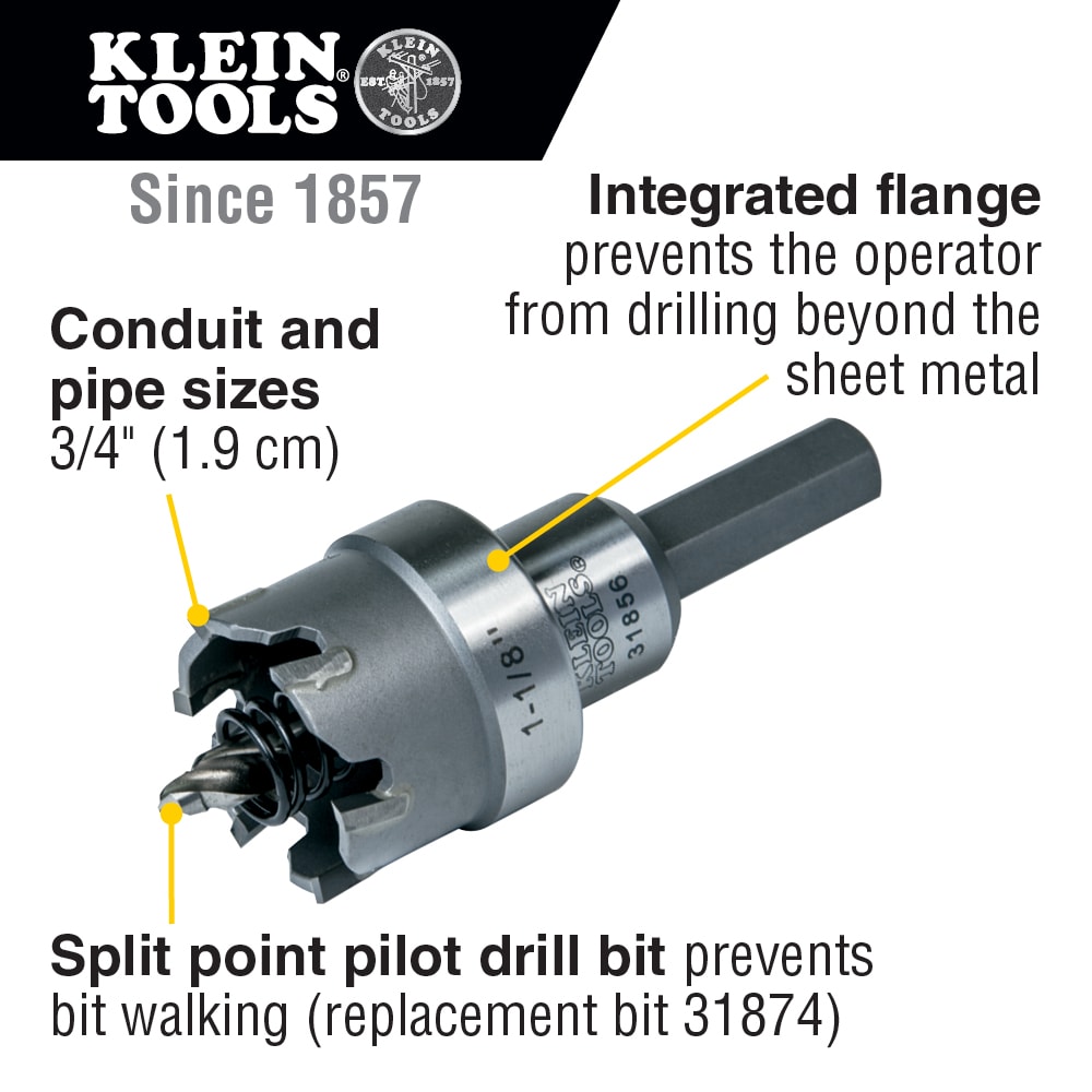 Klein Tools 31856 Hole-Saws - View #2