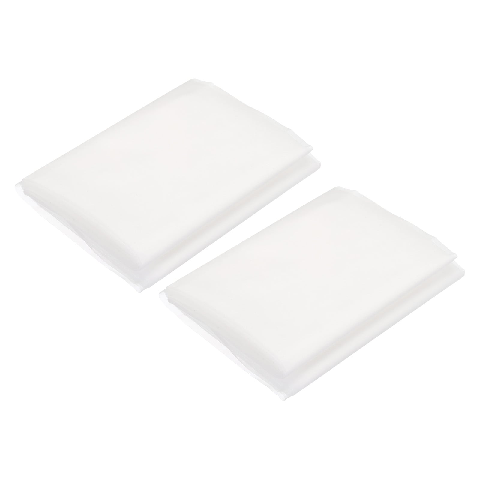 Unique Bargains - 2pcs 100 Micron Paint Nylon Mesh Filter Woven Net Sheet Filter Cloth for Paint ...