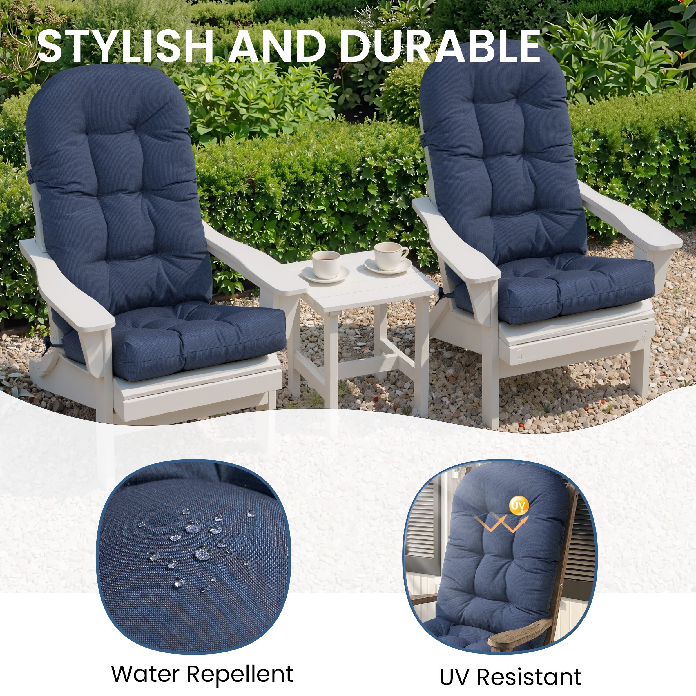 Crestlive Products CL-CU002NAV-1 Patio-Furniture-Cushions - View #8