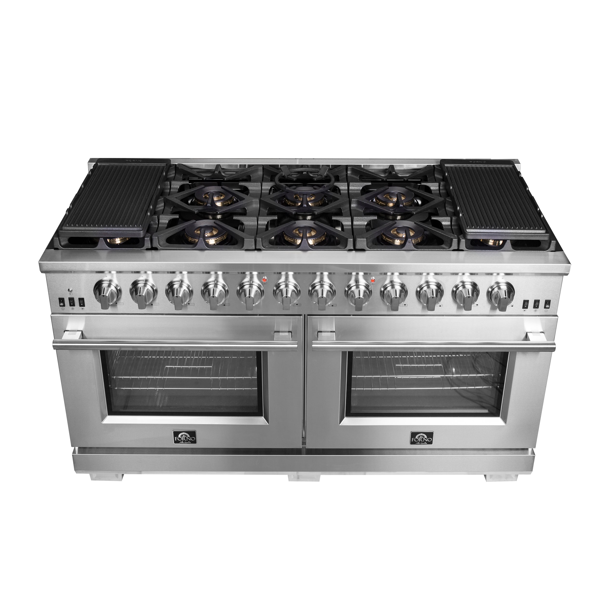 FORNO FFSGS6260-60 Double-Oven-Gas-Ranges - View #3