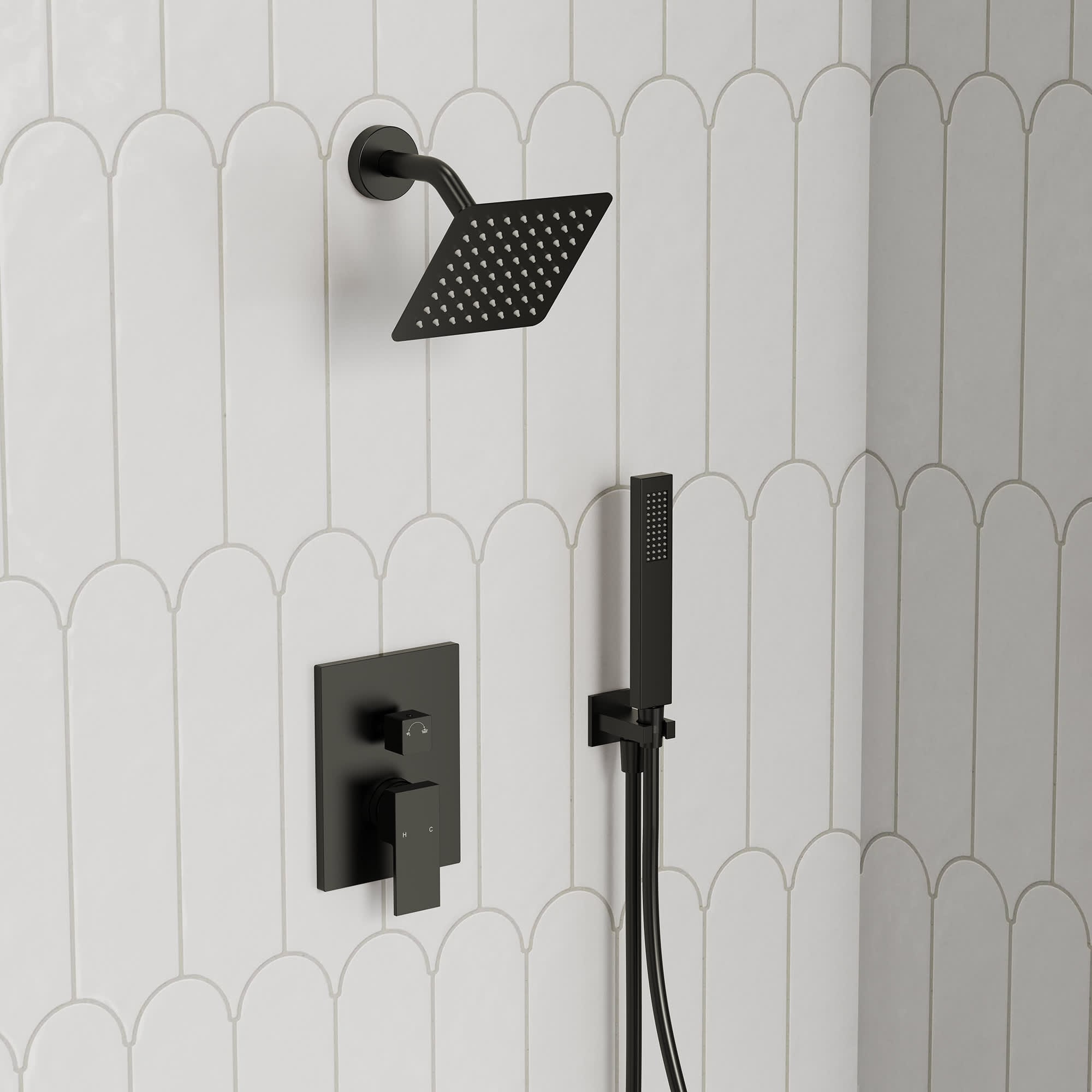 EVERSTEIN SFS-1077-BK6 Tub-Shower-Faucets - View #2