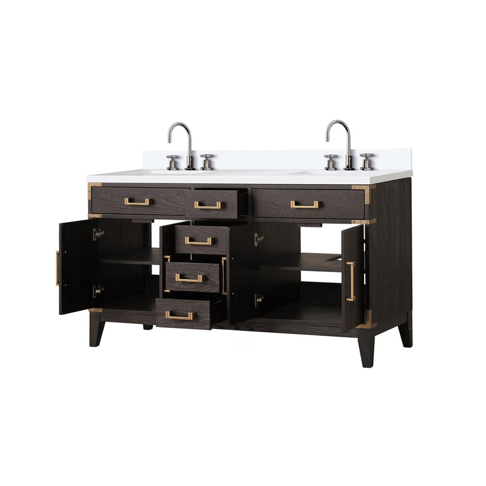 Lexora LVW60DK201 Bath-Vanity-Combo - View #4