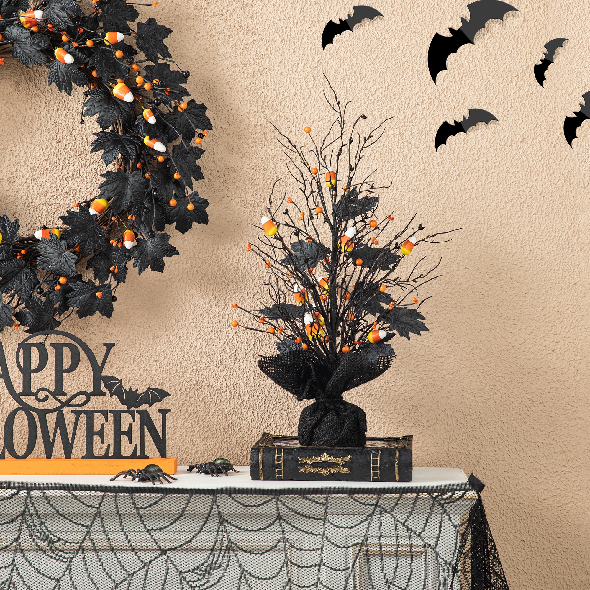 Glitzhome 2006200034 Table-Halloween-Decor - View #2