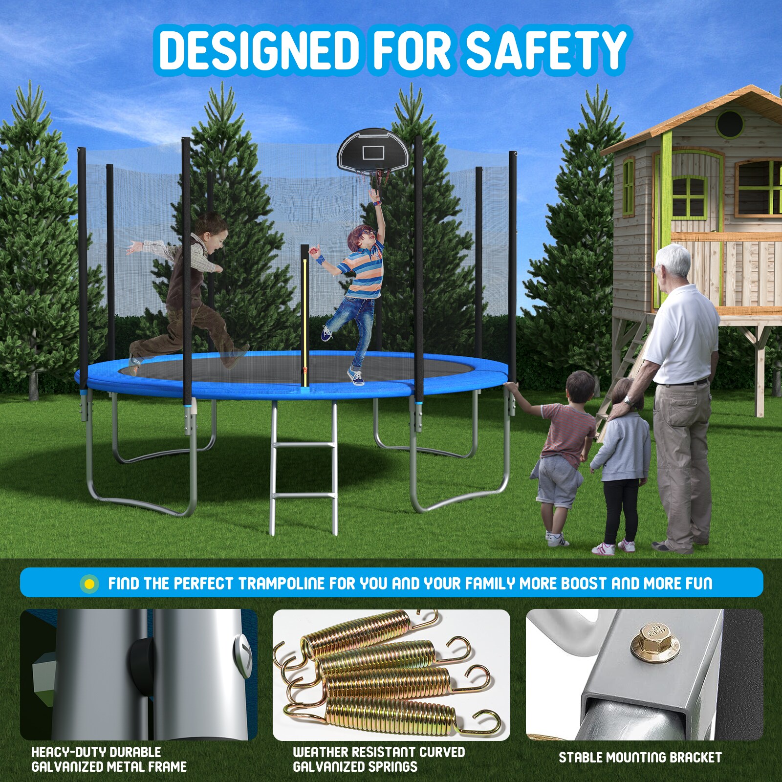 Damerin TRAA31 trampolines - View #4