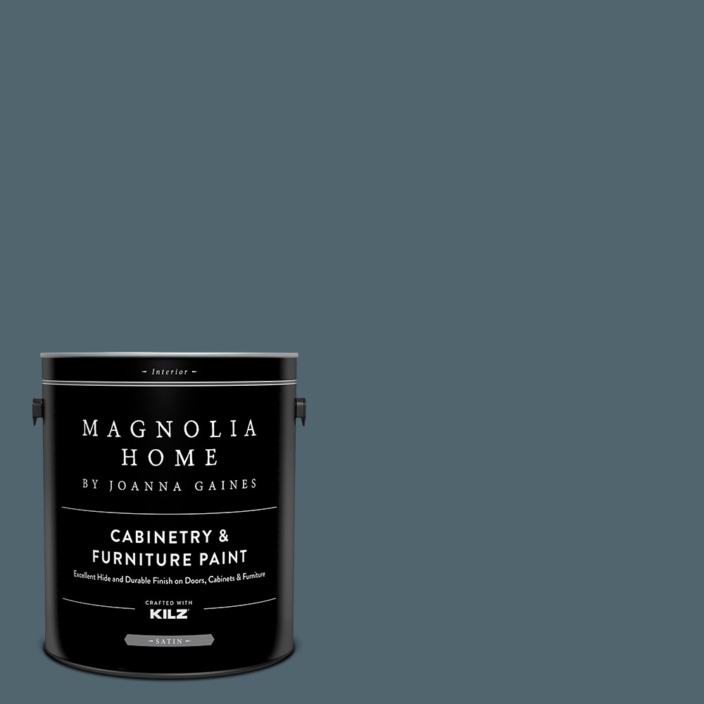 Magnolia Home MAG117-4141123  by Joanna Gaines Satin Bright Future MAG117 Tintable Cabinet Furniture Paint Enamel ( 1-gallon )