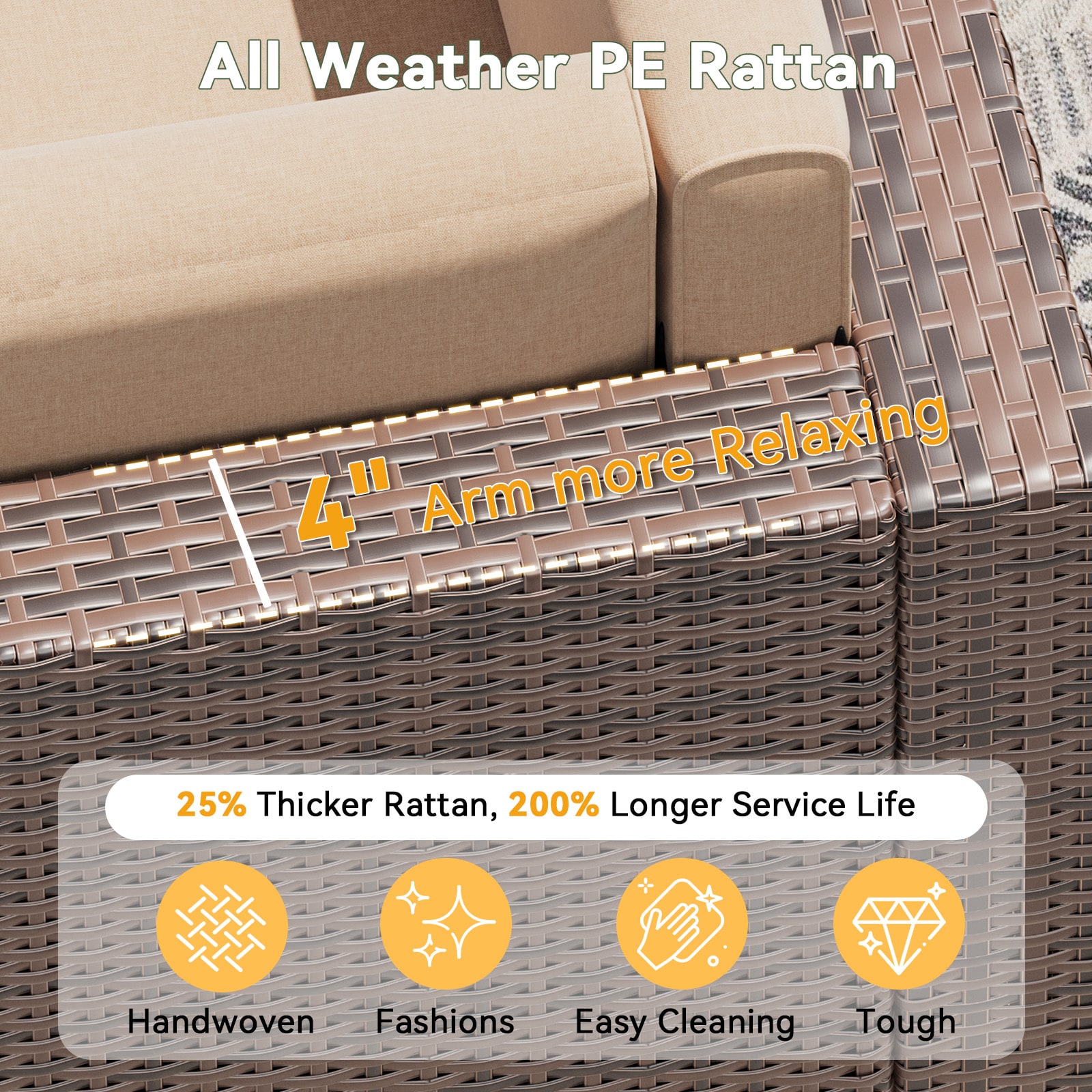 Nordivale NVPS1080306 Patio-Conversation-Sets - View #7