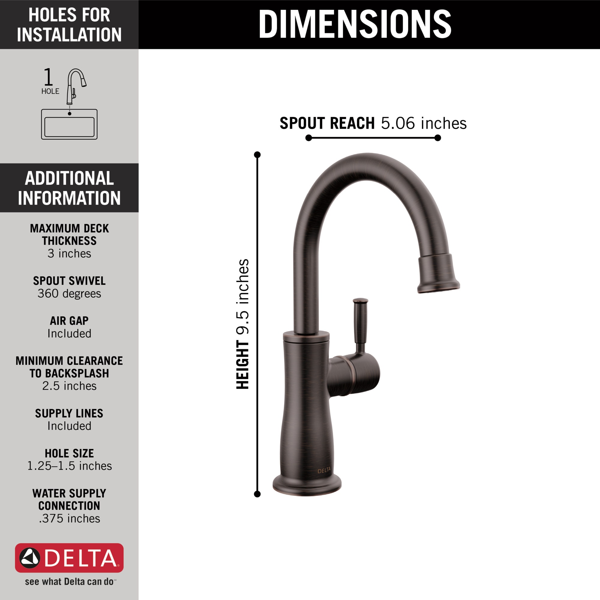 Delta 1960-RB-DST Hot-Water-Dispensers - View #3