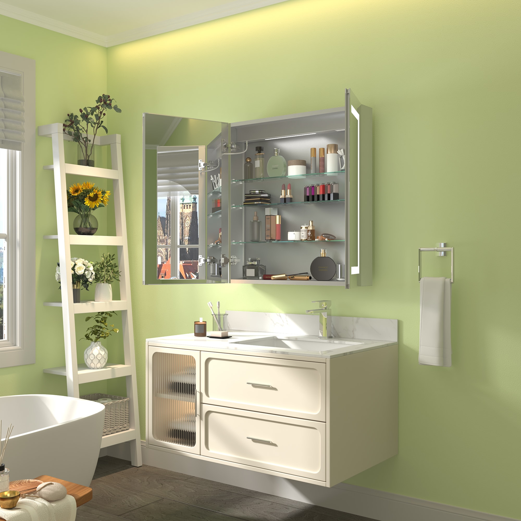 ExBrite DIBC3030RE Bathroom-Medicine-Cabinets - View #12