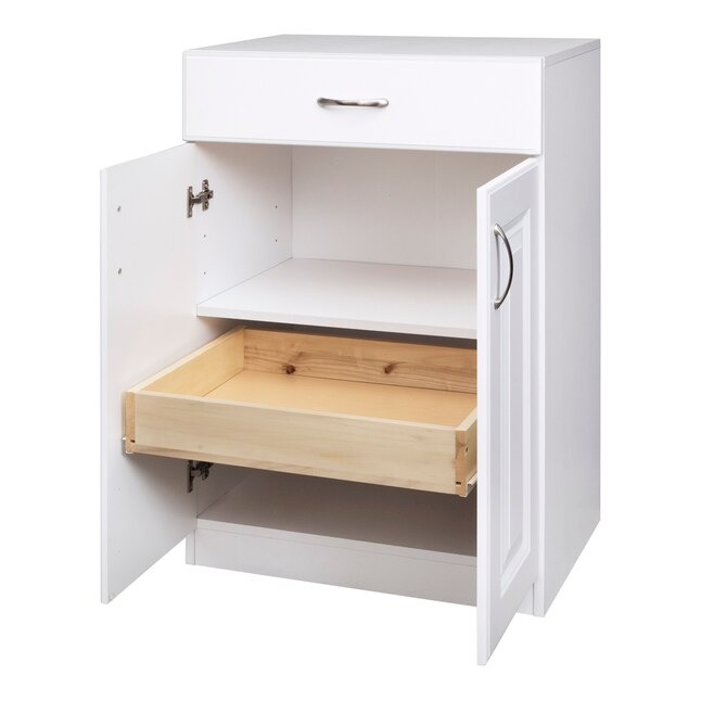 Wall Mount Utility Storage Cabinet, Hd Designs Trafford Sliding 2 Door Cabinet With Drawers