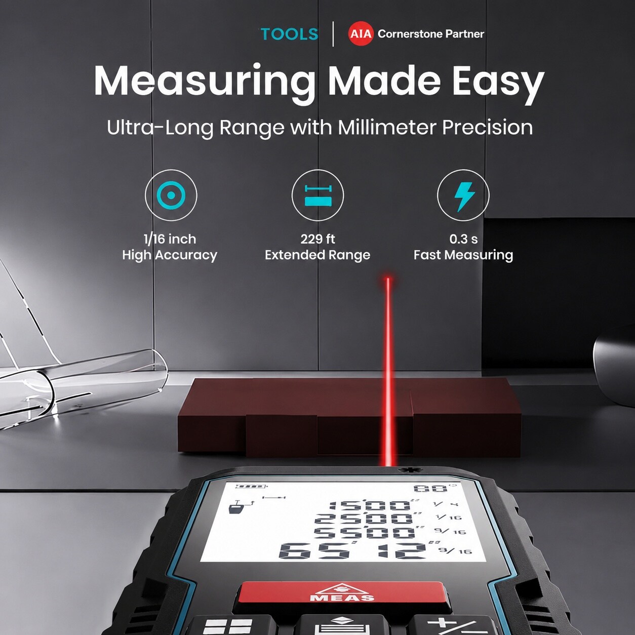 Linder Group Inc L3VQ3LOT Laser-Distance-Measurers - View #2