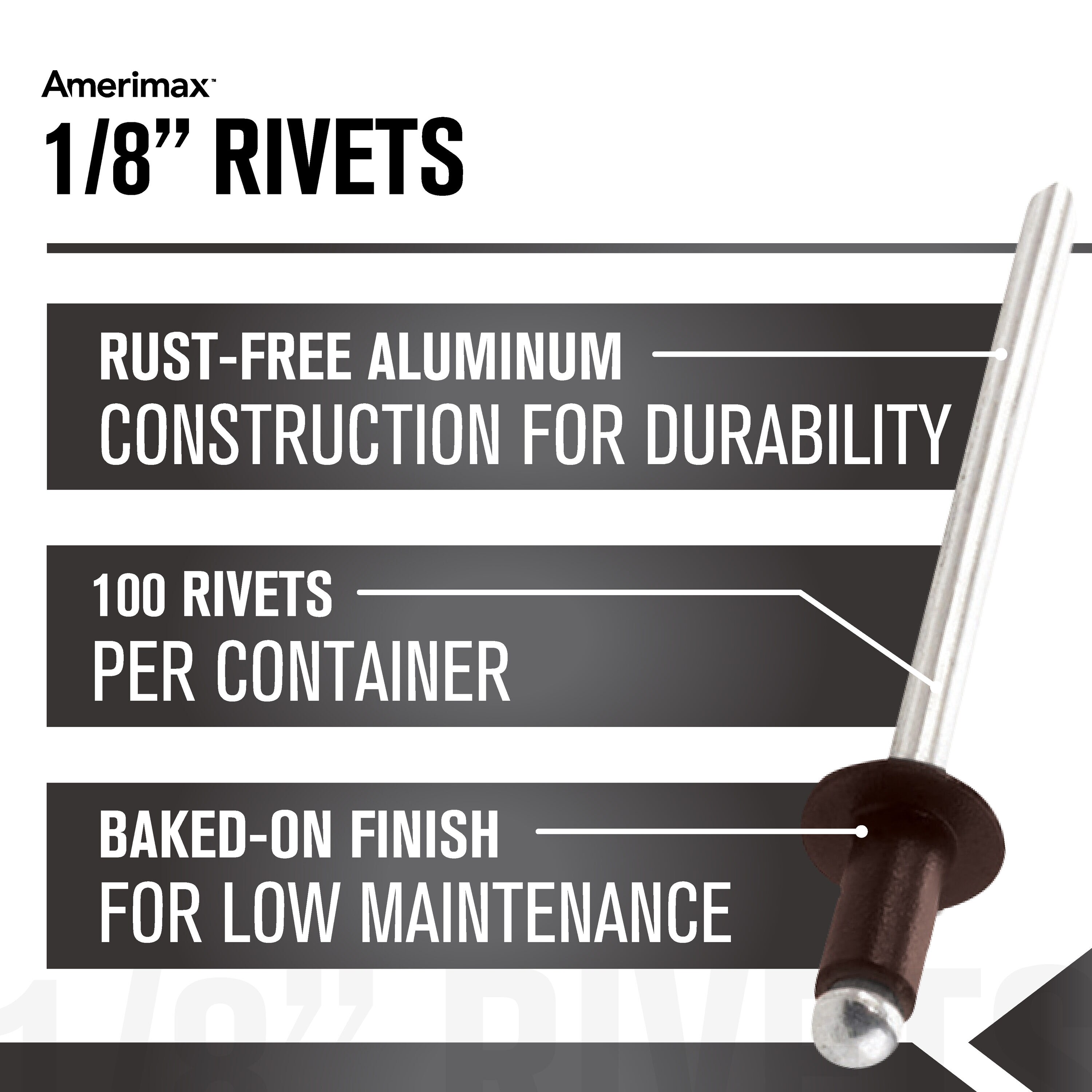 Amerimax 84059 rivets - View #4