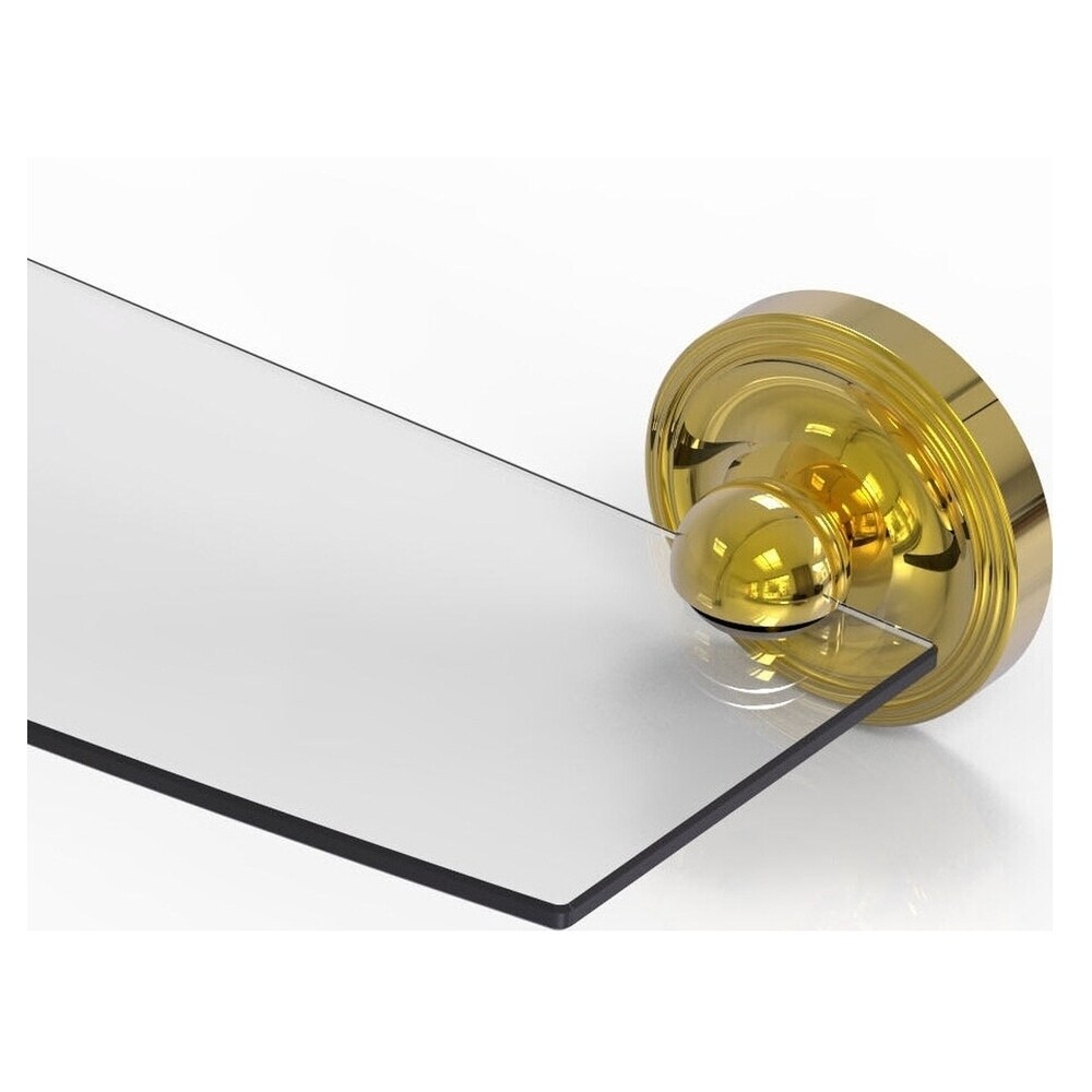 Allied Brass PR-33/24-PB Bathroom-Shelves - View #2