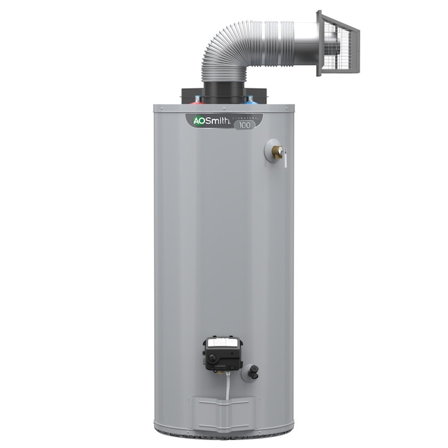 Smith Signature 100 40-Gallon Short 6-year Limited 38000-BTU Natural Gas  Water Heater in the Water Heaters department at