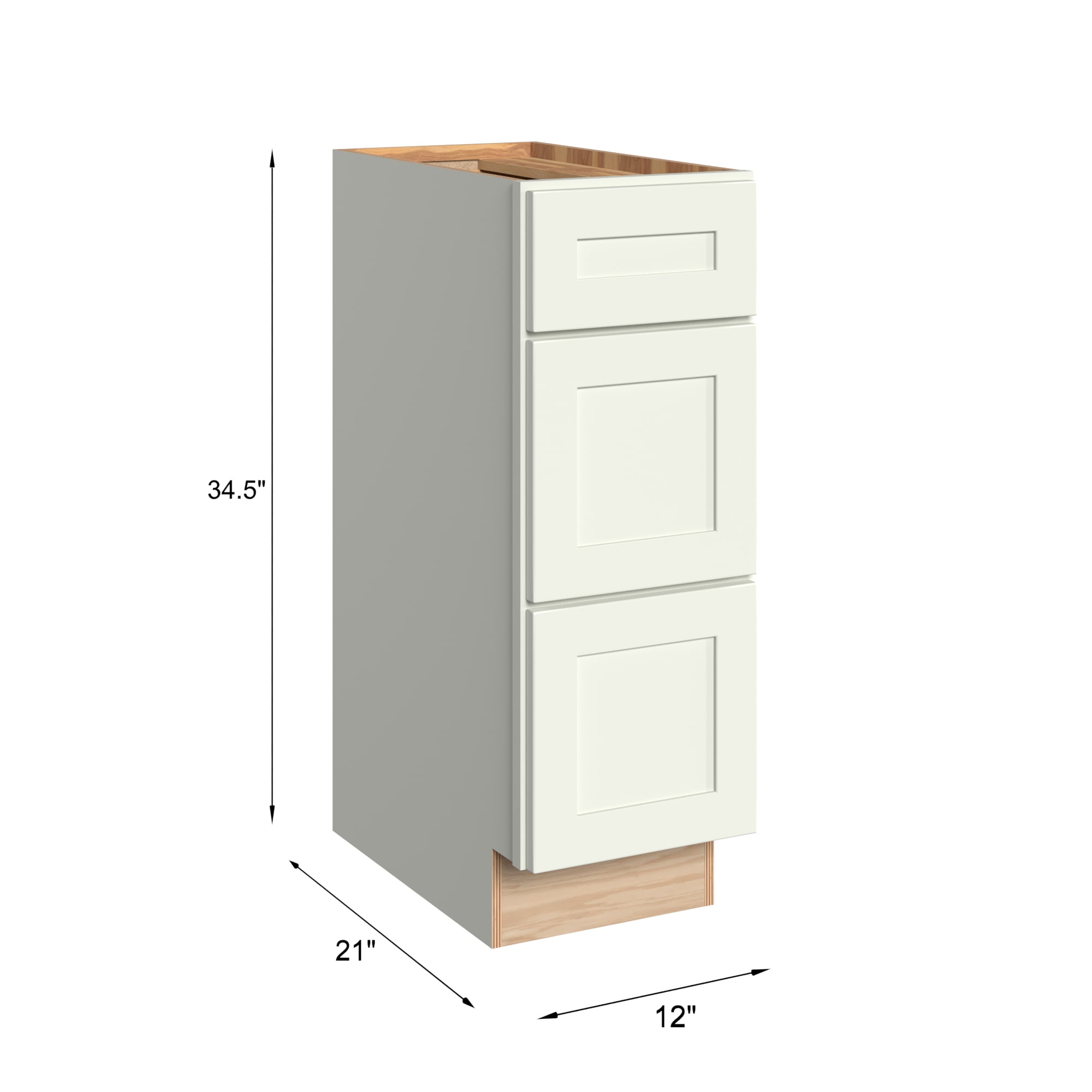 KraftMaid Momentum VBD122134.3G71 vanities - View #3