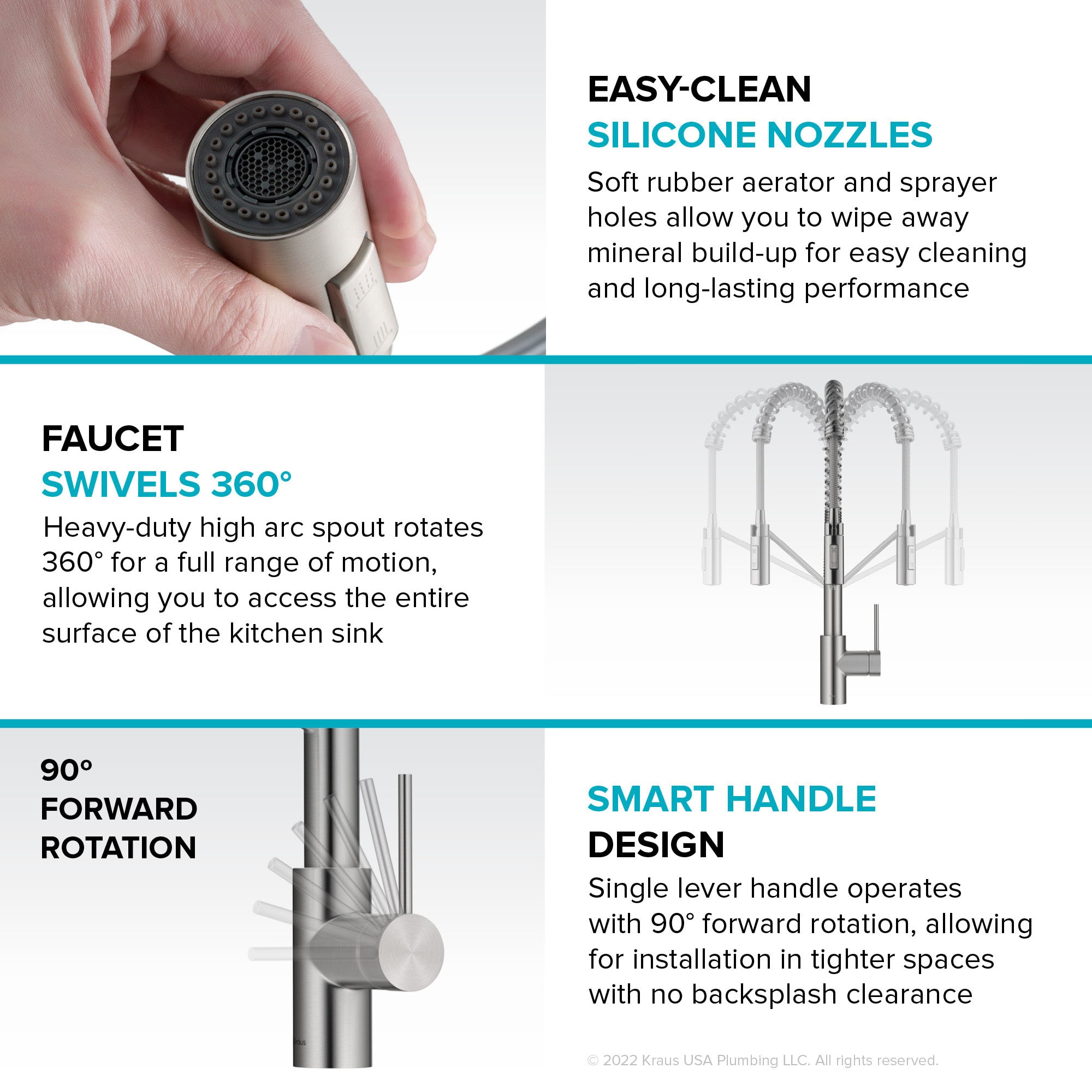Kraus KSF-2631SFS Kitchen-Faucets - View #13