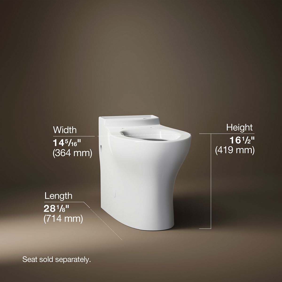 KOHLER K-4326-0 Toilet-Bowls - View #3