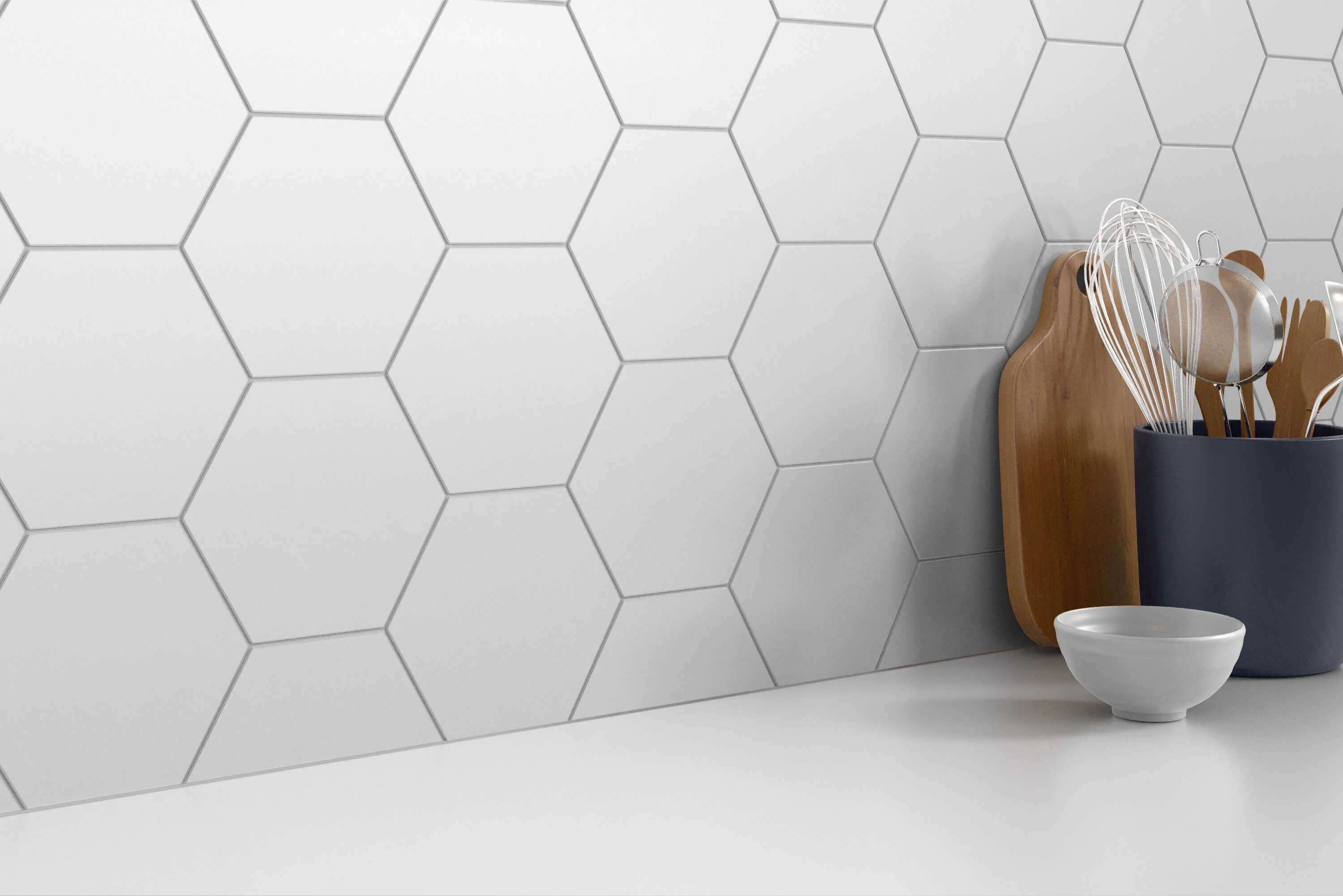 Emser Code 30-Pack White 6-in x 6-in Glazed Ceramic Subway Wall Tile