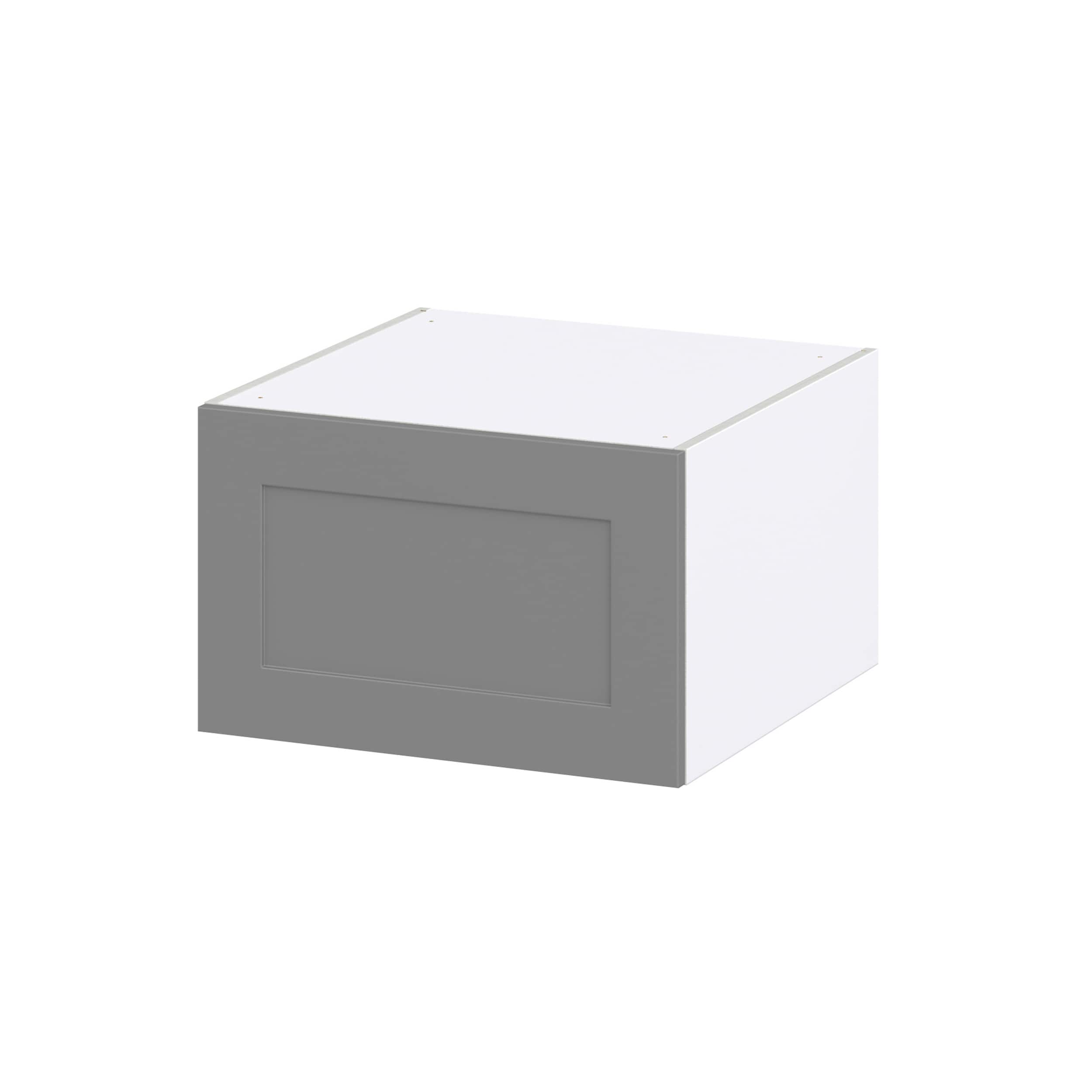 Hugo&Borg DSWLU241524-BM Beaumont 24-in W x 15-in H x 24-in D Slate Gray Wall Fully assembled Cabinet (Recessed Panel Shaker)
