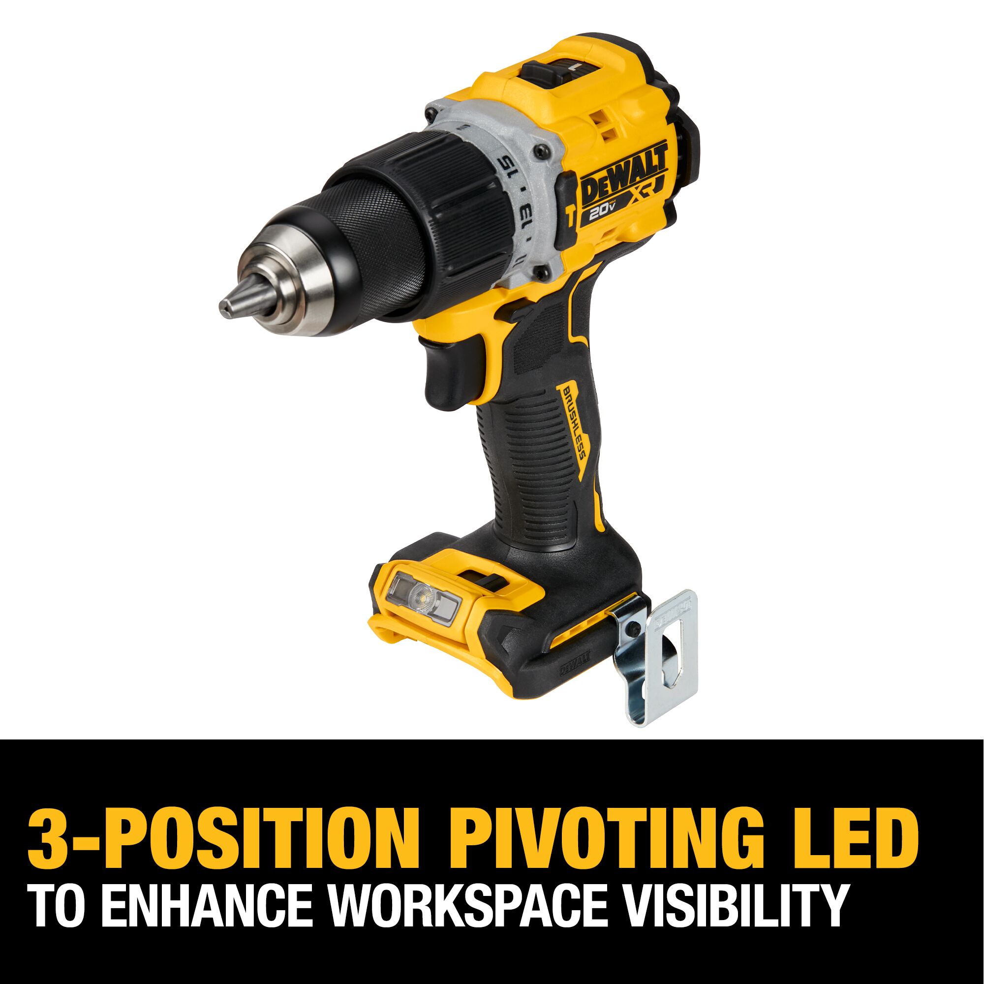 DEWALT 20V MAX XR Brushless Cordless 4-Tool Combo Kit With 5.0Ah ...