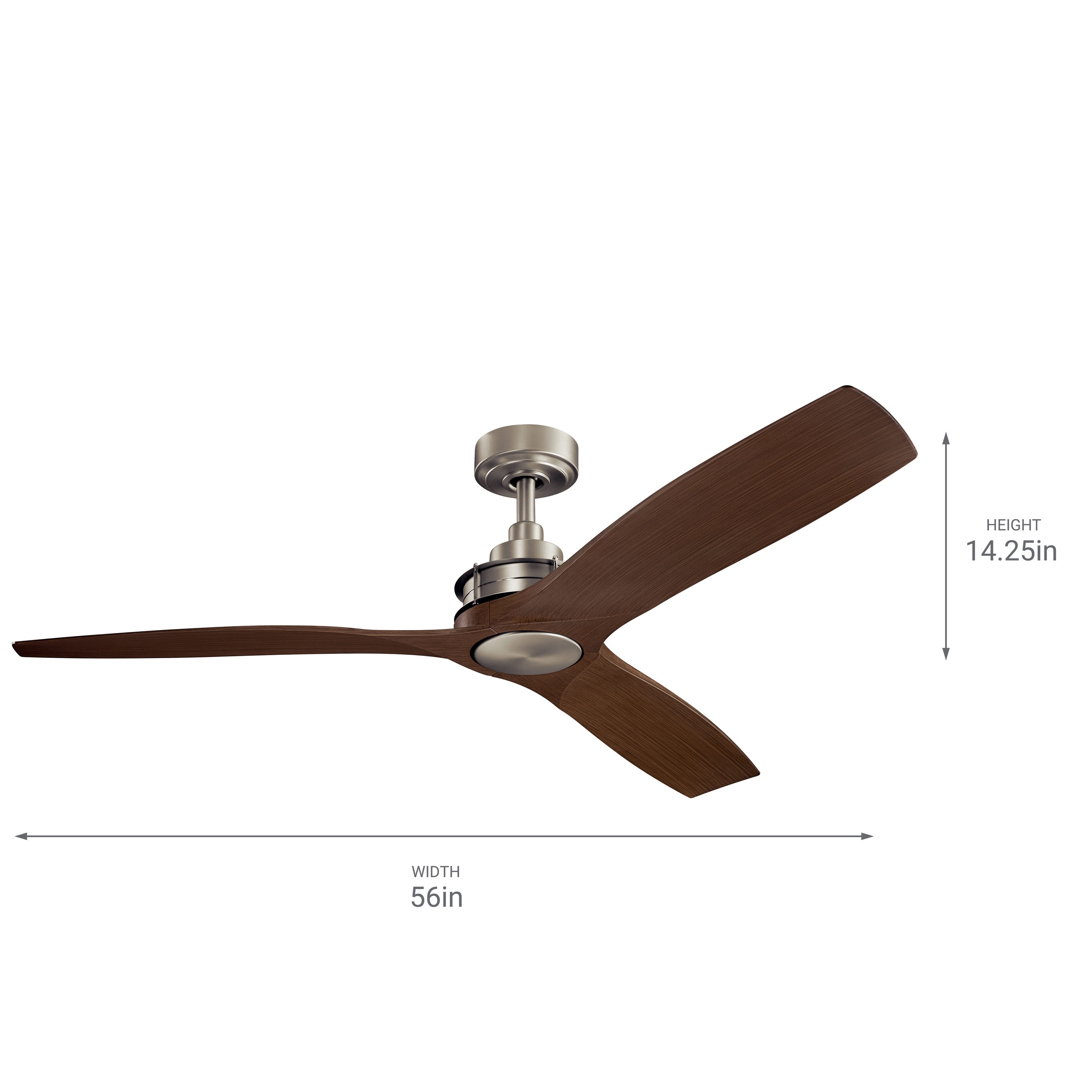 kichler 3 blade propeller fan