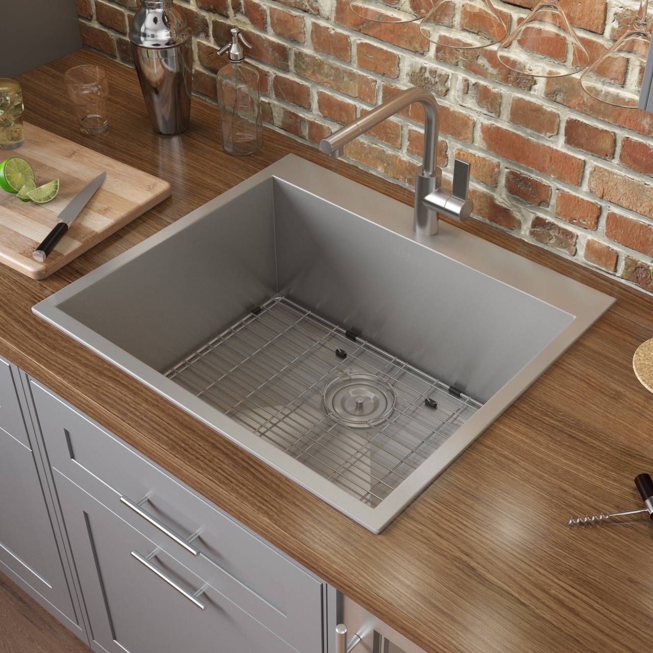 Ruvati RVH8010 Kitchen-Sinks - View #3