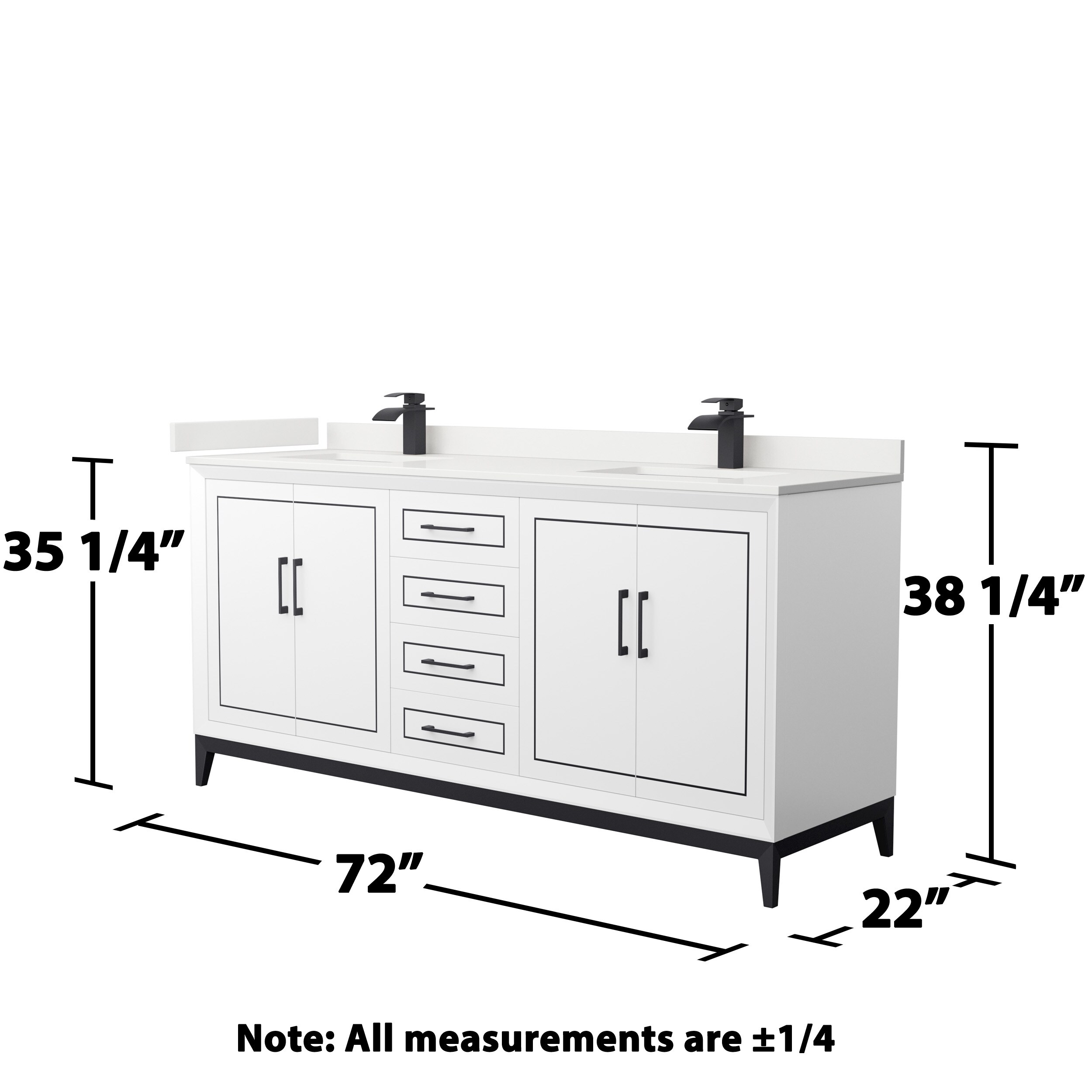 Wyndham Collection WCH515172DWBWQUNSMXX Bath-Vanity-Combo - View #6