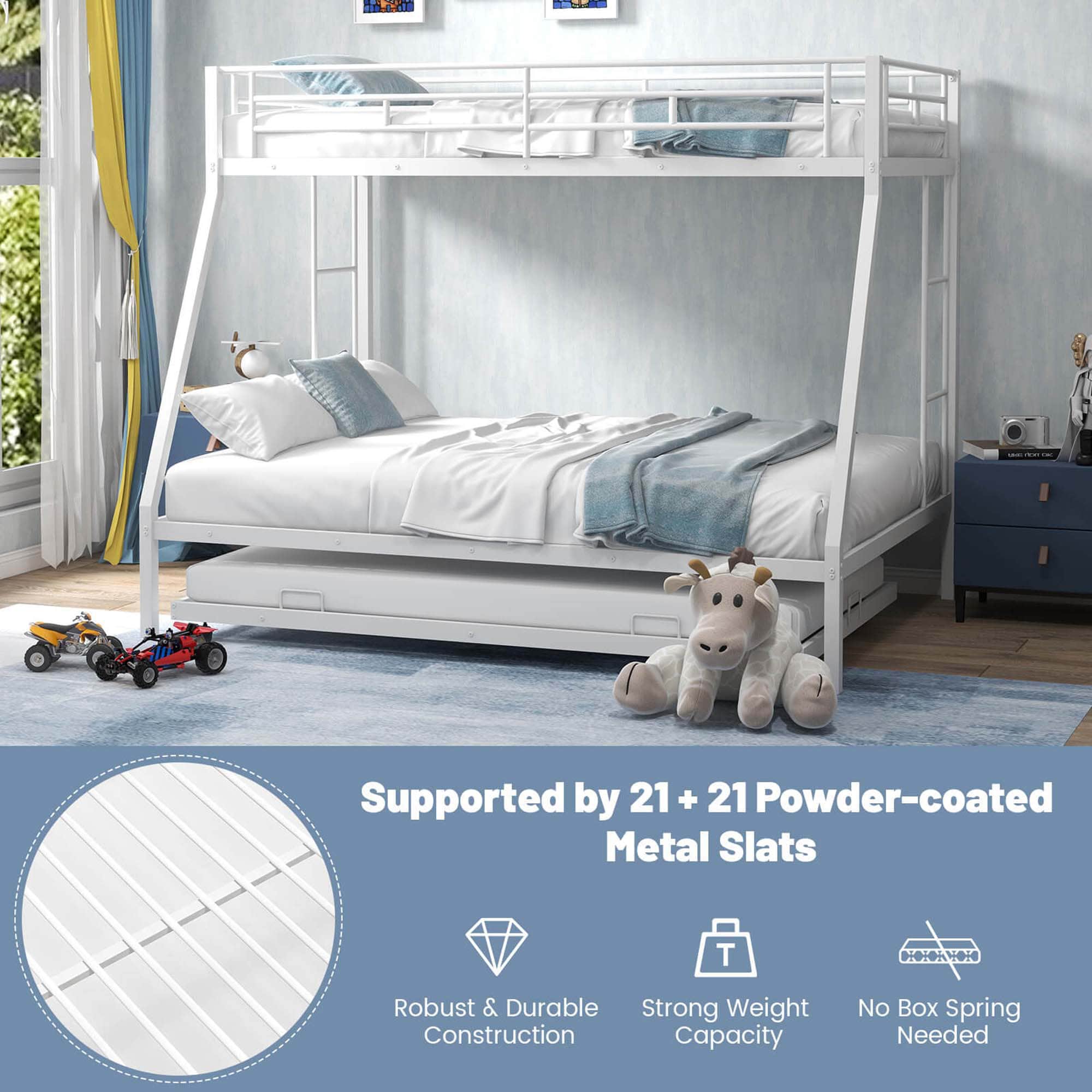 Costway HCST03015 Bunk-Beds - View #3