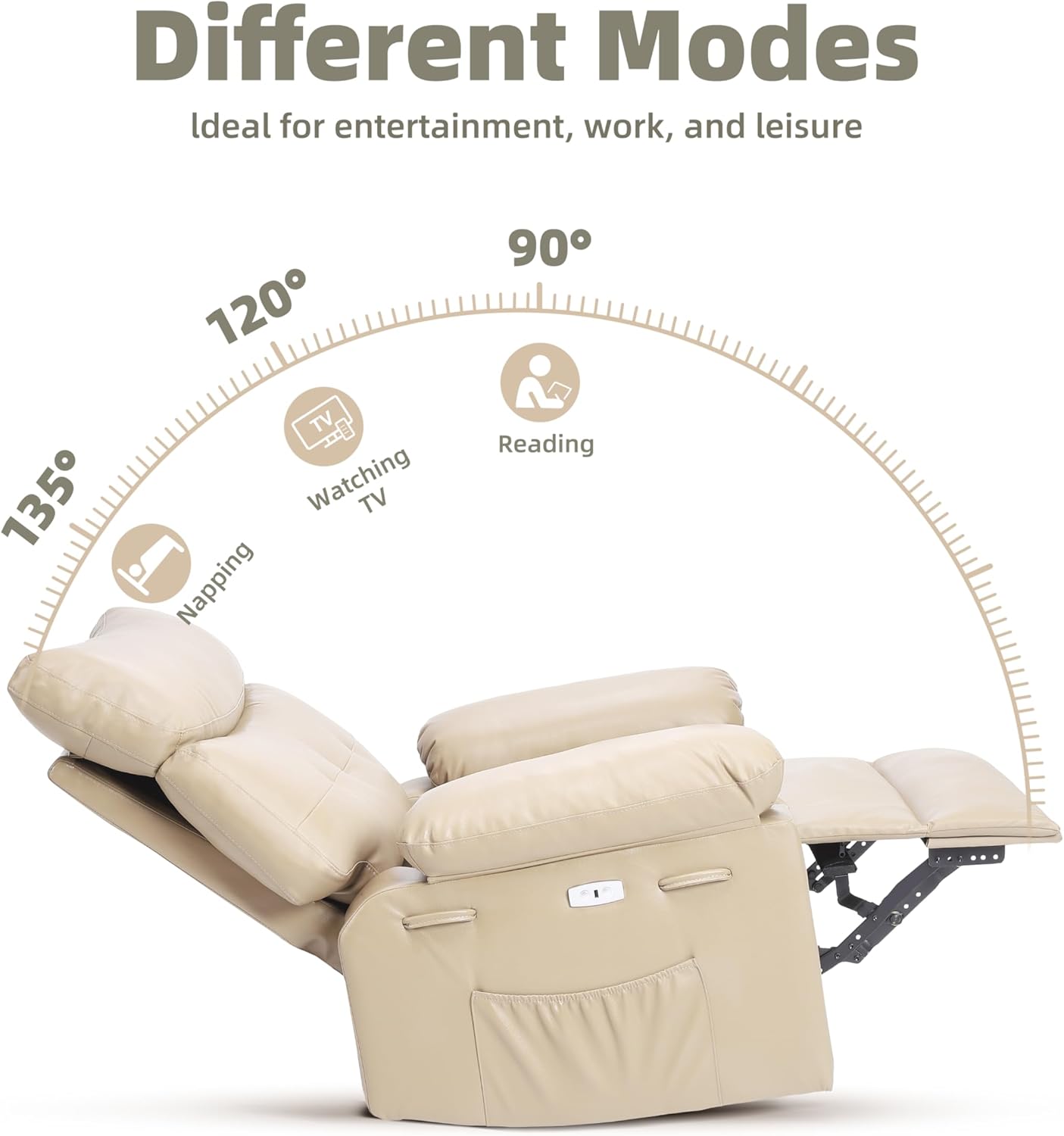 Qeetex ABODE-PHO9DPR recliners - View #4