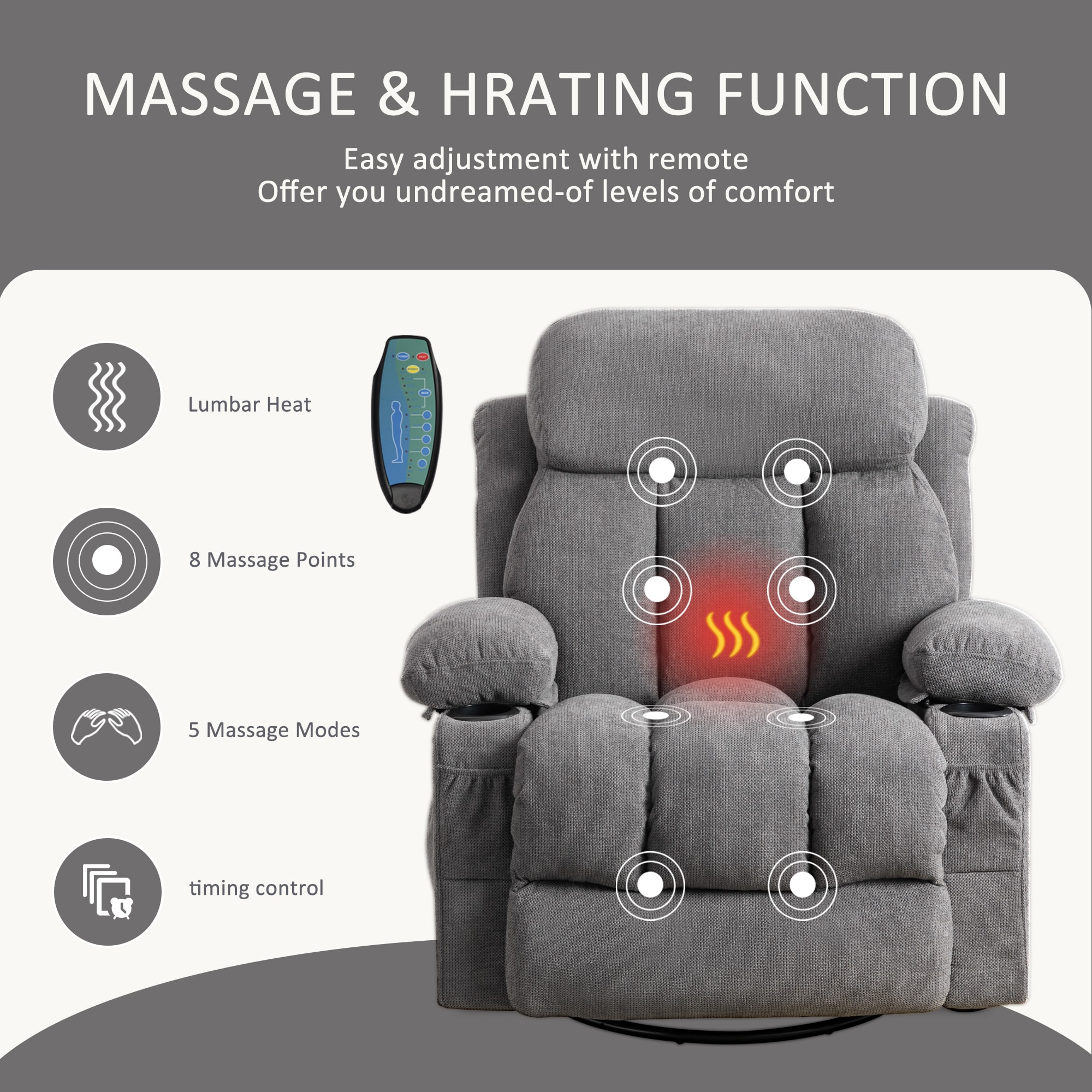 EXTRAUP YHLW1521S00008 recliners - View #2