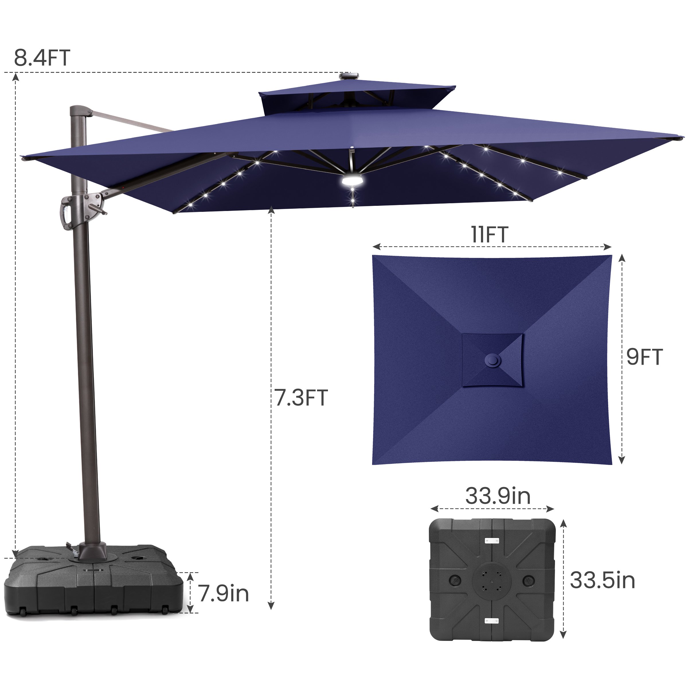 Crestlive Products CL-PU060TAN-UB008BLK Umbrellas-2 - View #3