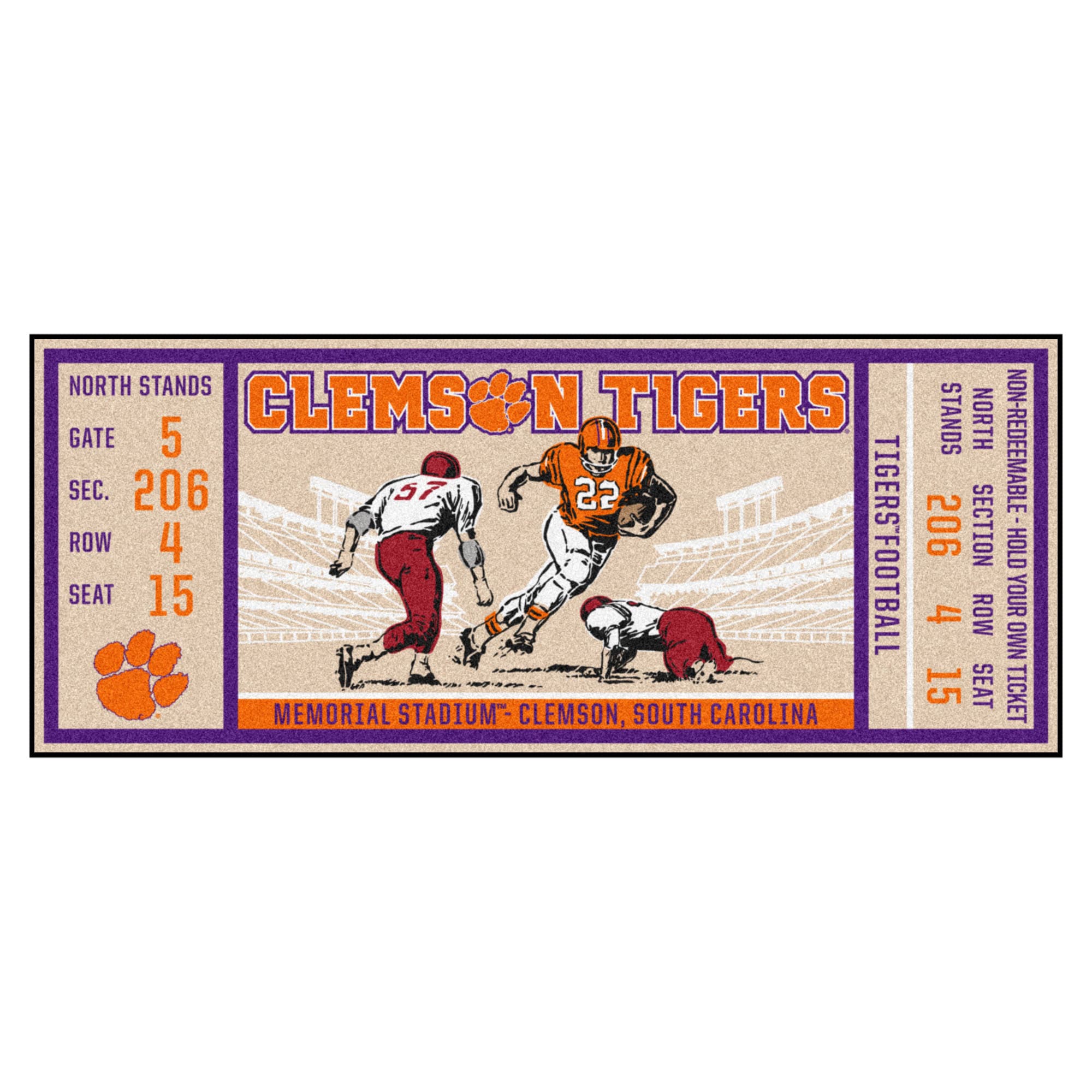 FANMATS Clemson Tigers Rugs at Lowes.com