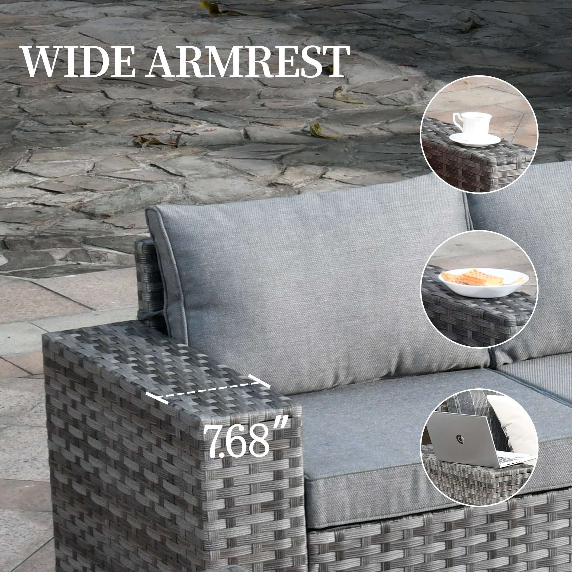 Ovios RFPRS504 Patio-Conversation-Sets - View #2