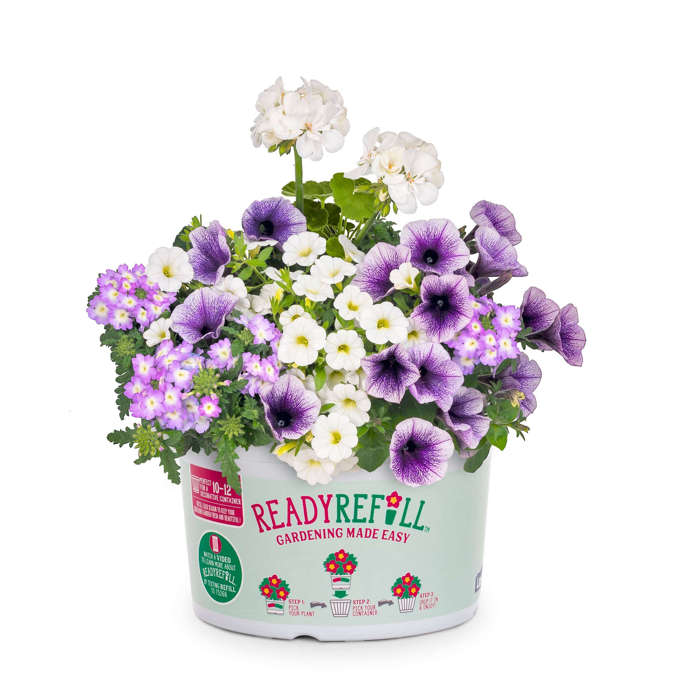 Ready Refill NURSERY Multicolor Denim Blues Pot