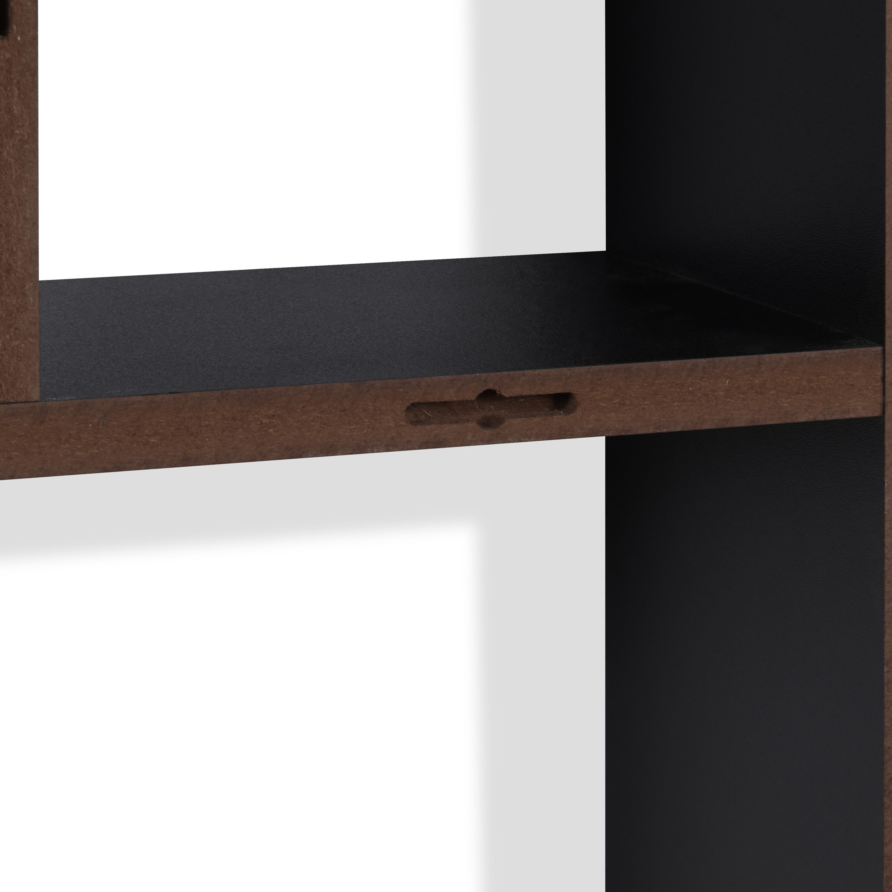 Danya B. XF160708BK Wall-Mounted-Shelving - View #6