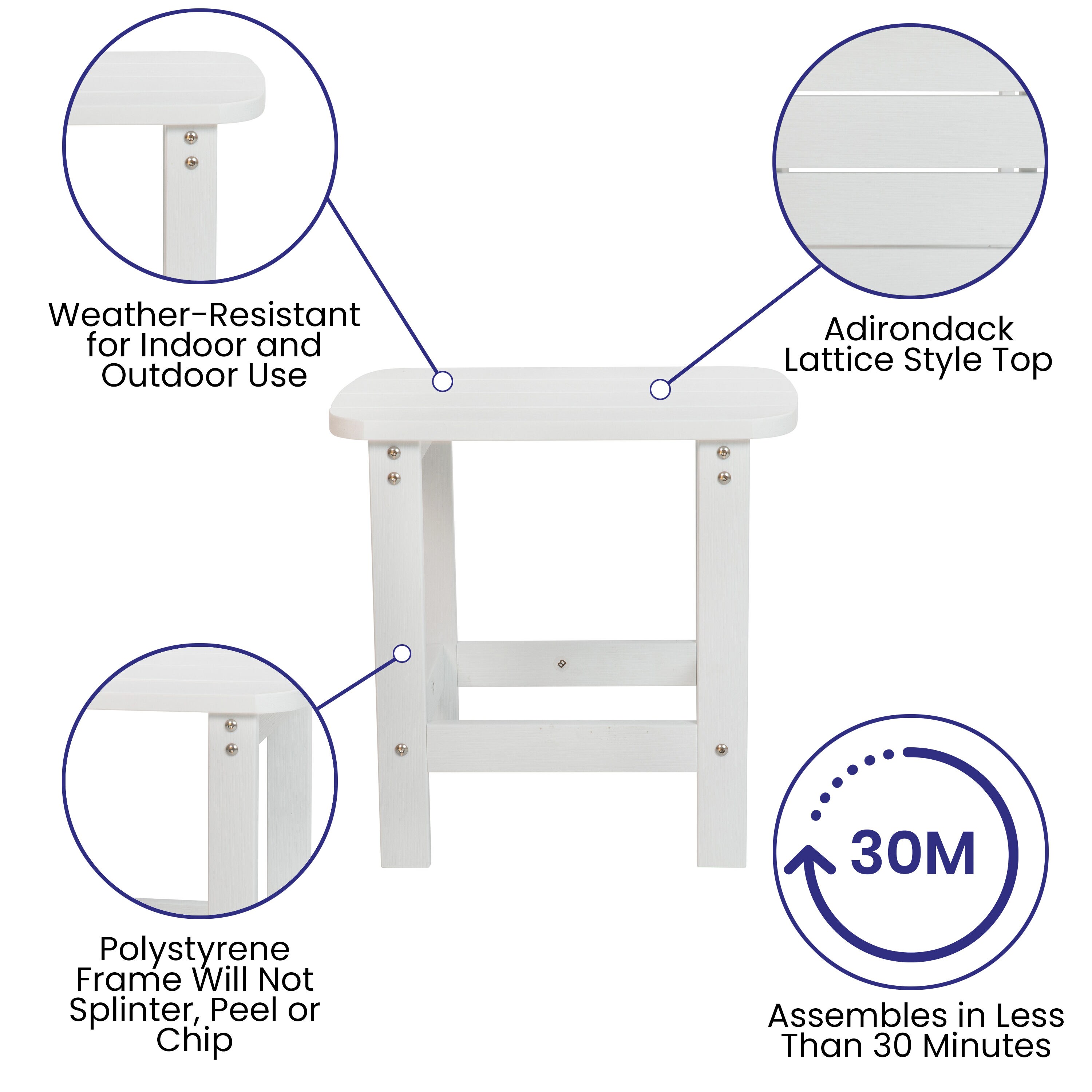 Taylor & Logan 196861090011 Patio-Tables - View #3