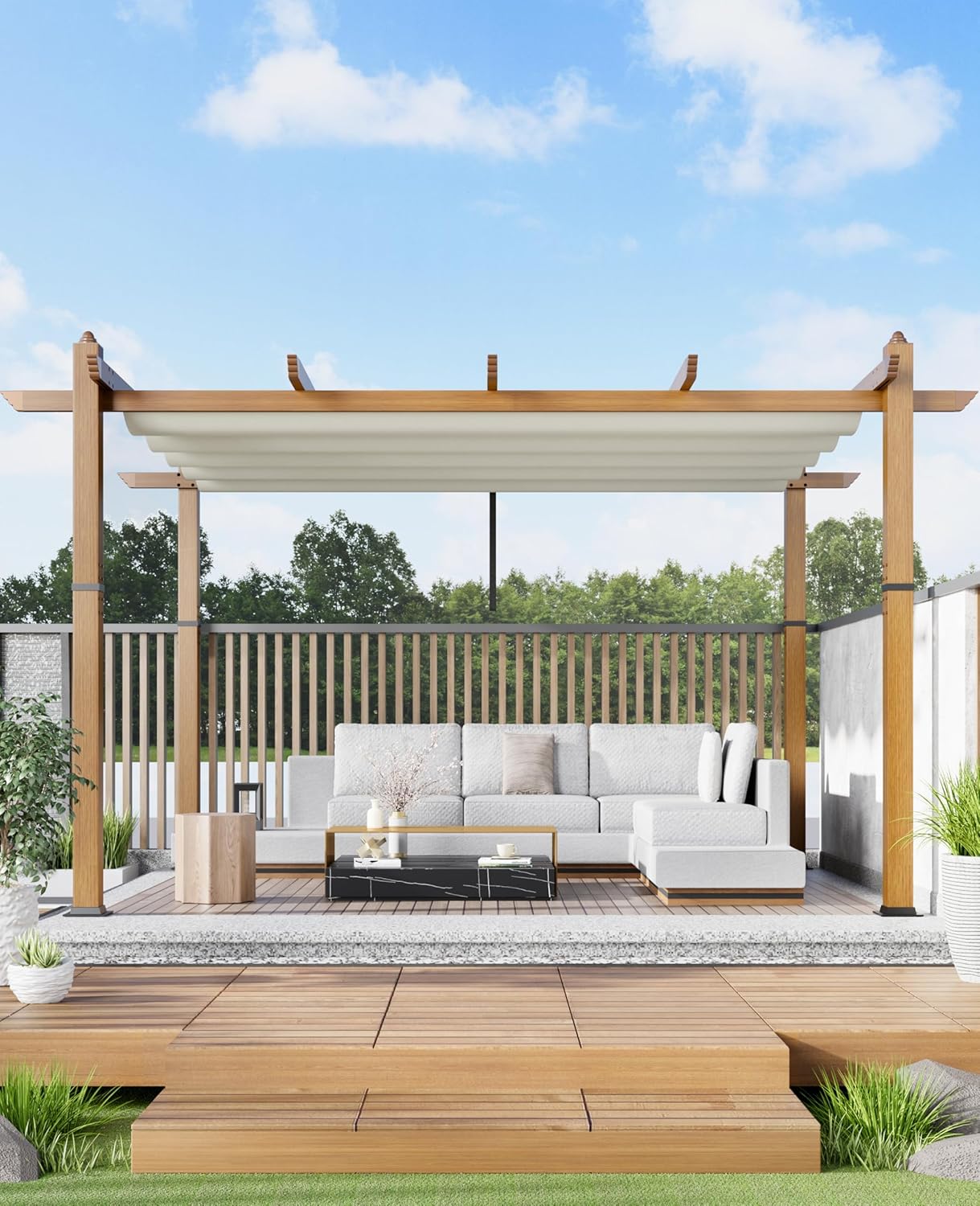 Qeetex A-PHO-335EVGEW Pergolas-2 - View #7