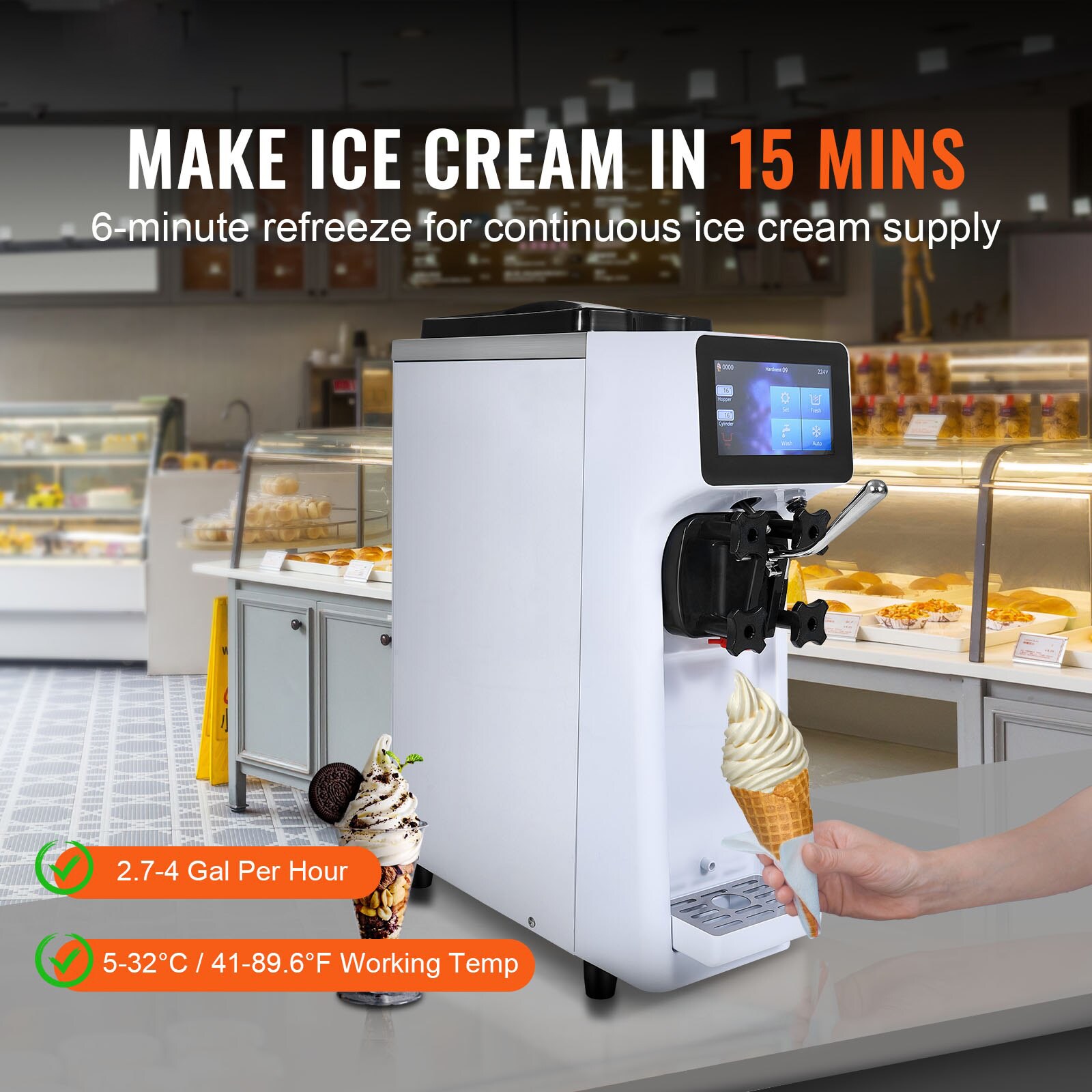 Mecale YAS-LV5HEL Frozen-Confection-Appliances - View #4