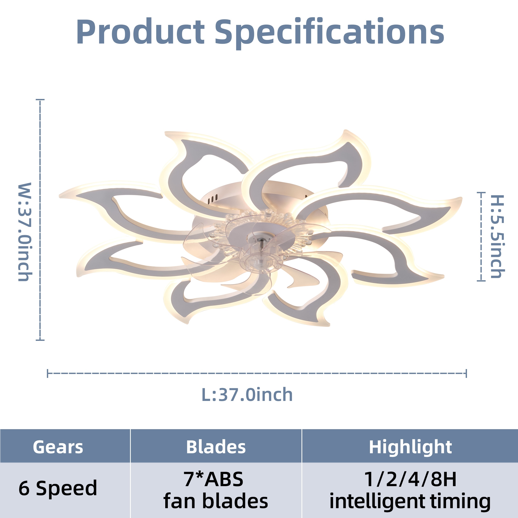 BABOOM BOM-2137578-OR Ceiling-Fans - View #4
