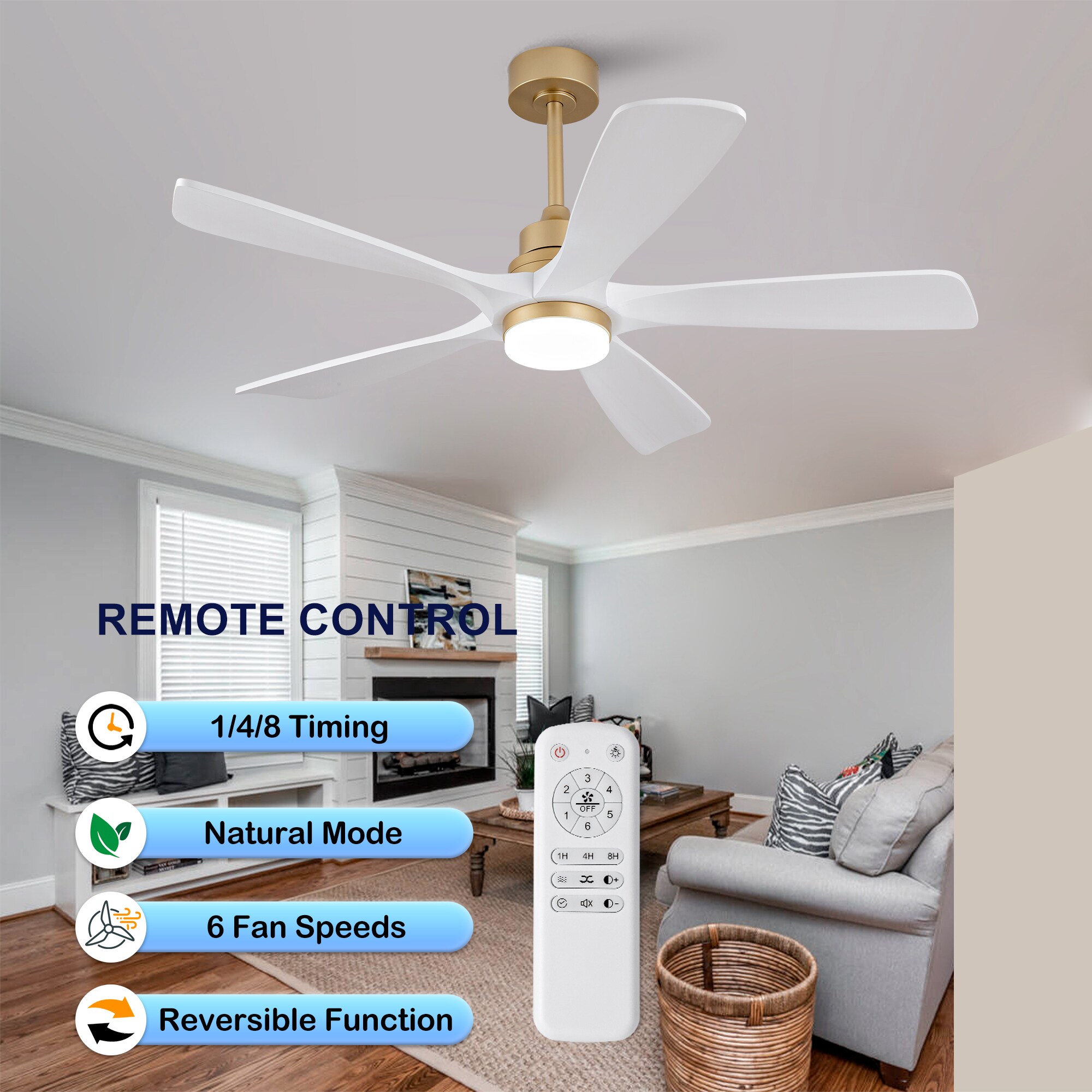JUSHUA MT-1P406909 Ceiling-Fans - View #4