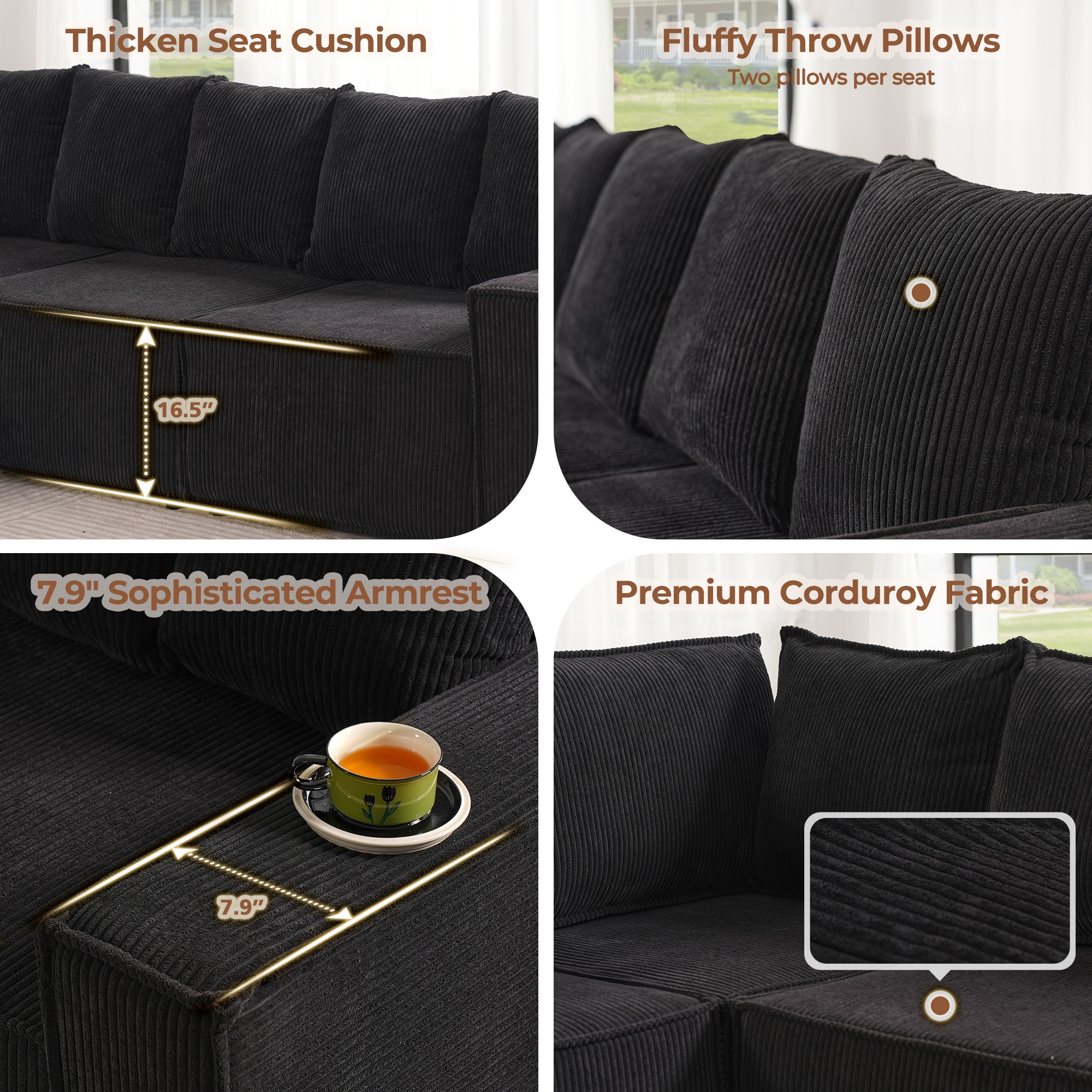 ALTRIGUS 6L-GOGO400-61-AL Sofas-Loveseats - View #5