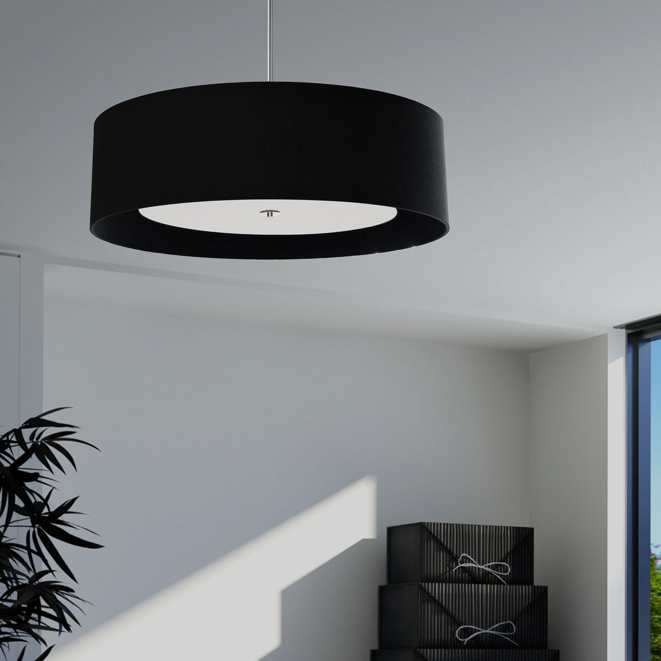 Dainolite HEL-304P-PC-BW Pendant-Lights - View #2