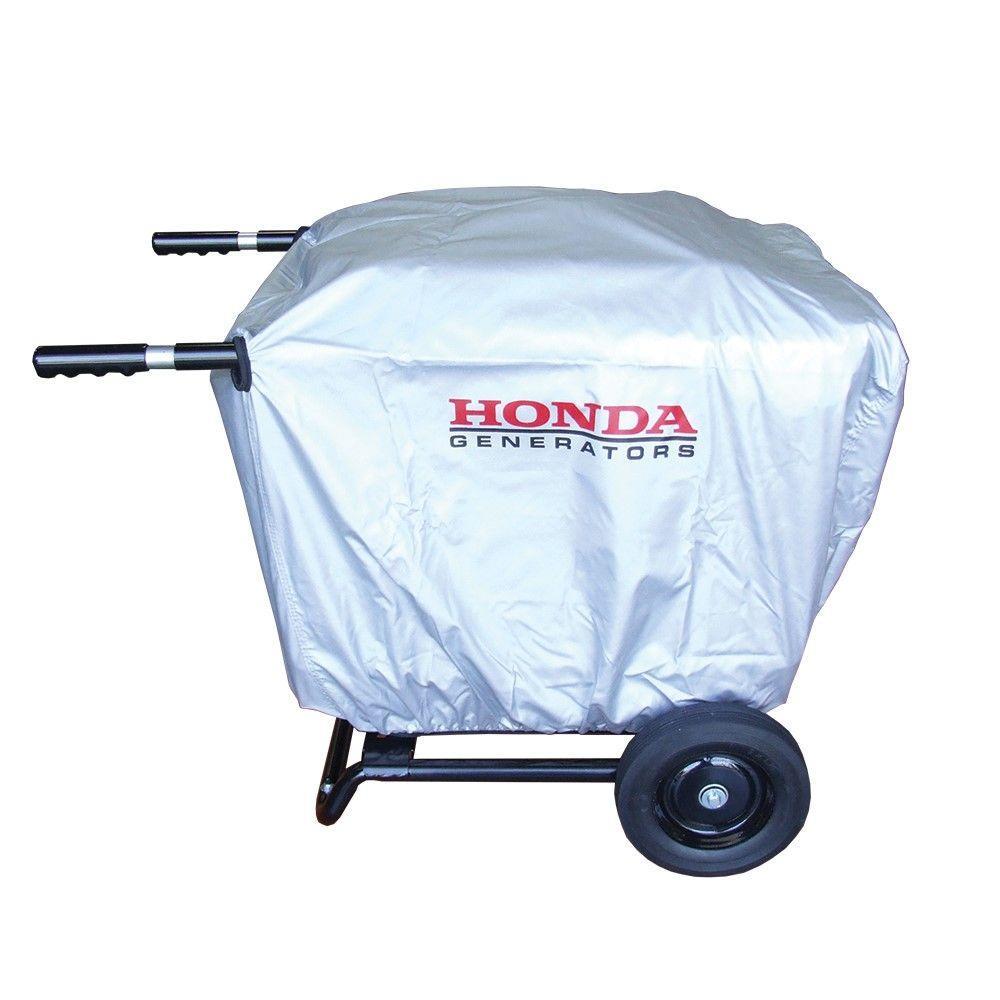 Polyester Fabric Cover for  EU3000is Generator with 2 Wheel Kit | - Honda 08P60-ZS9-00S